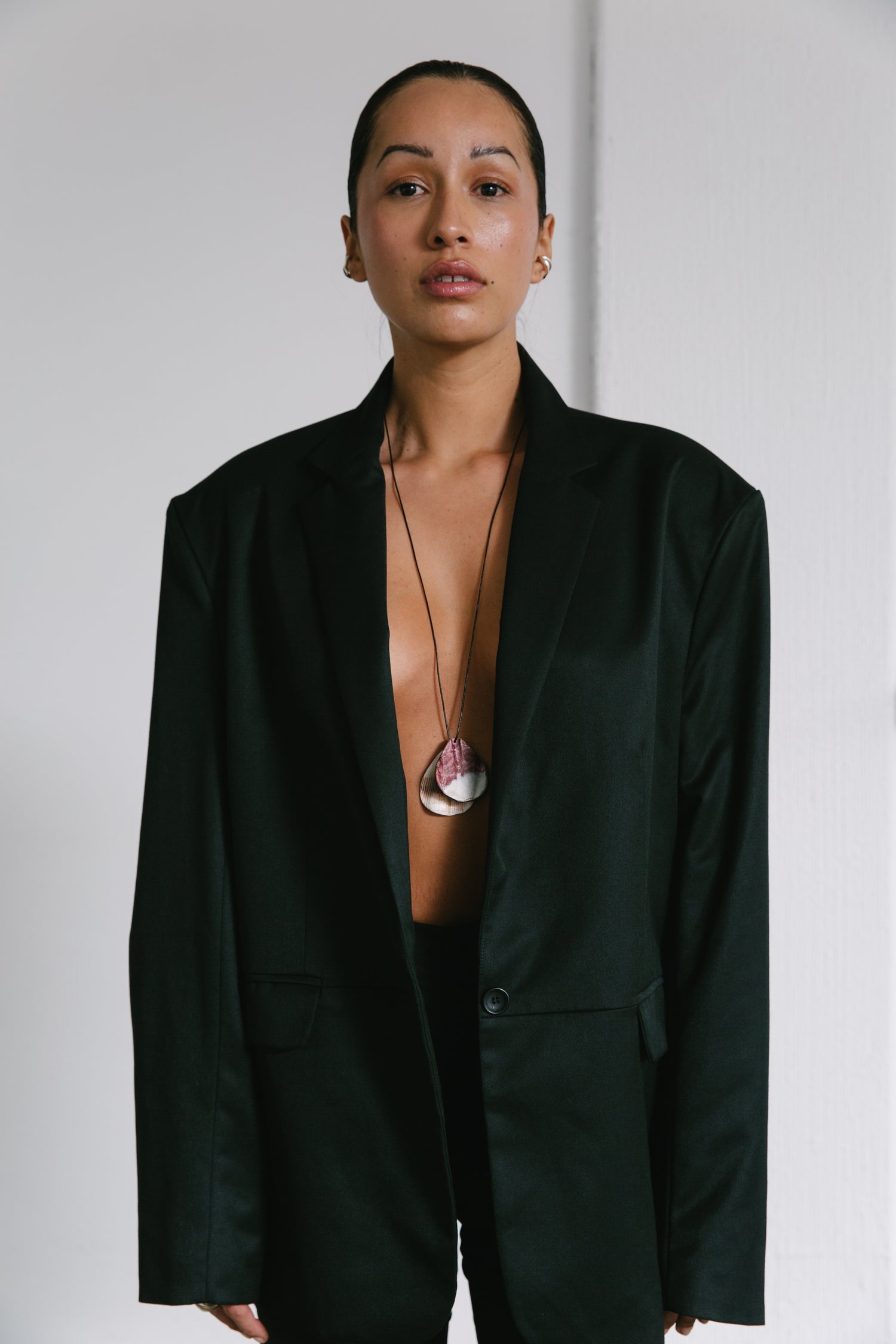 La chaqueta extragrande