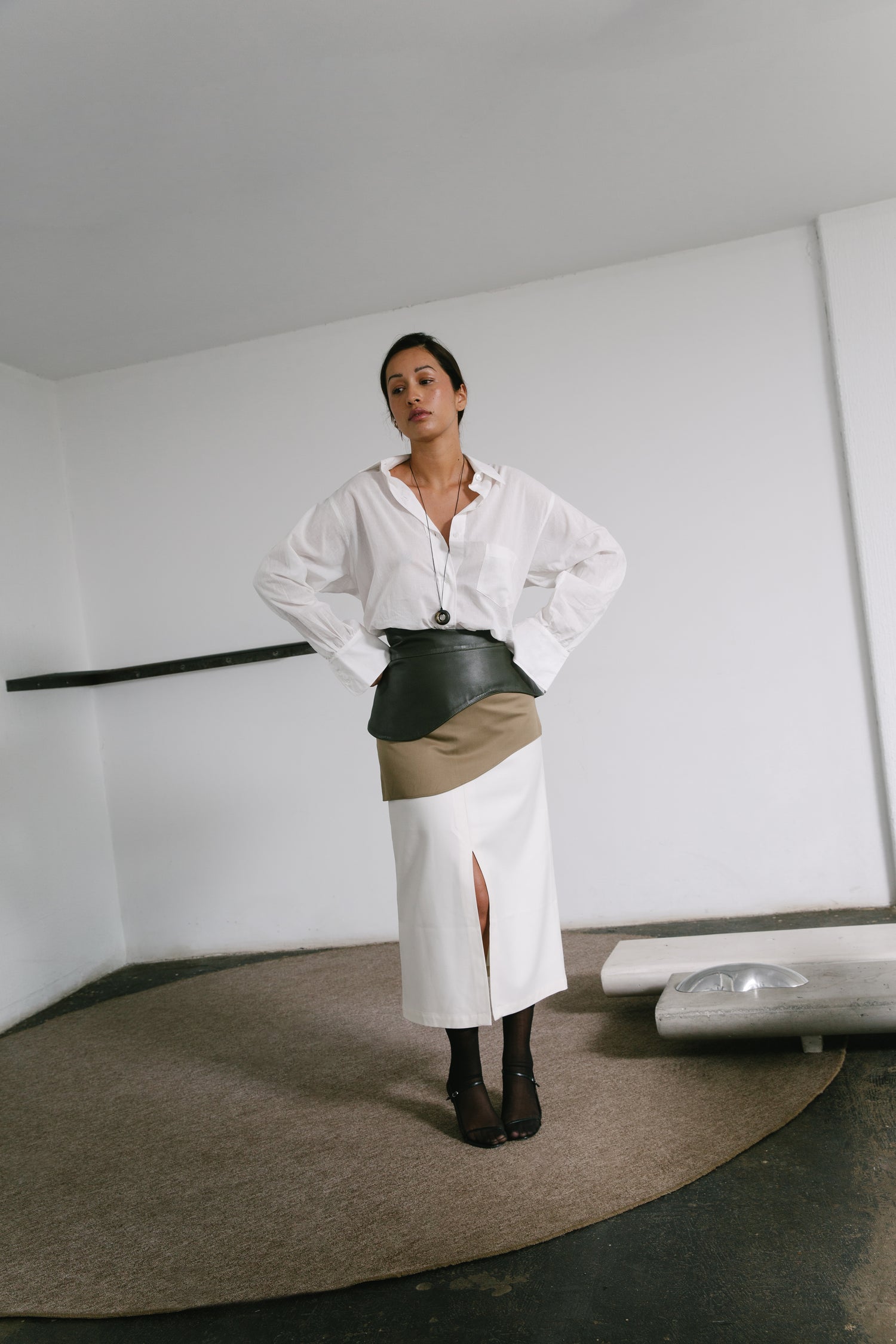 The Boyfriend Shirt in Cotton Voile