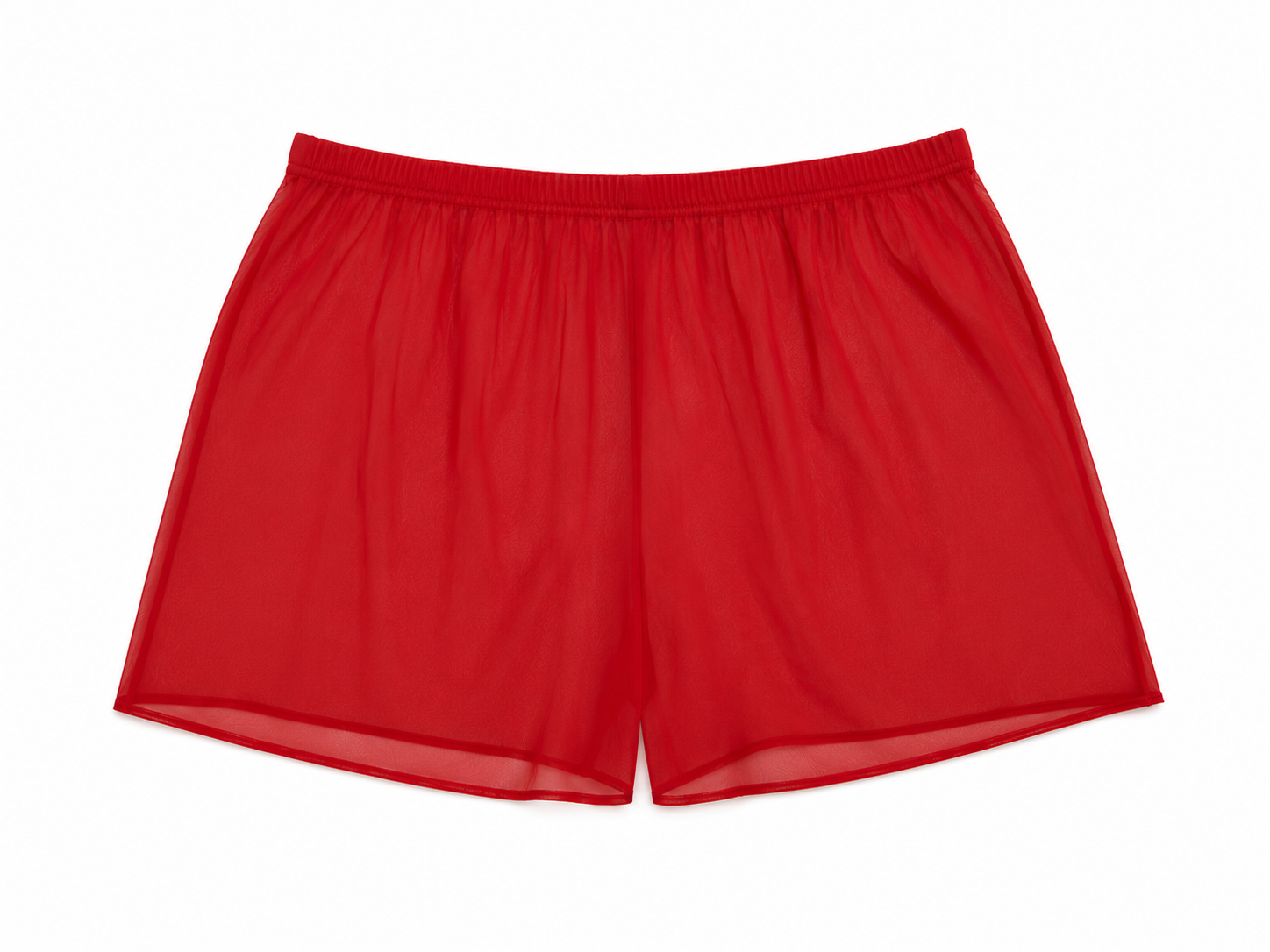 The Georgette Mini Seam Dress with Pull-On Short