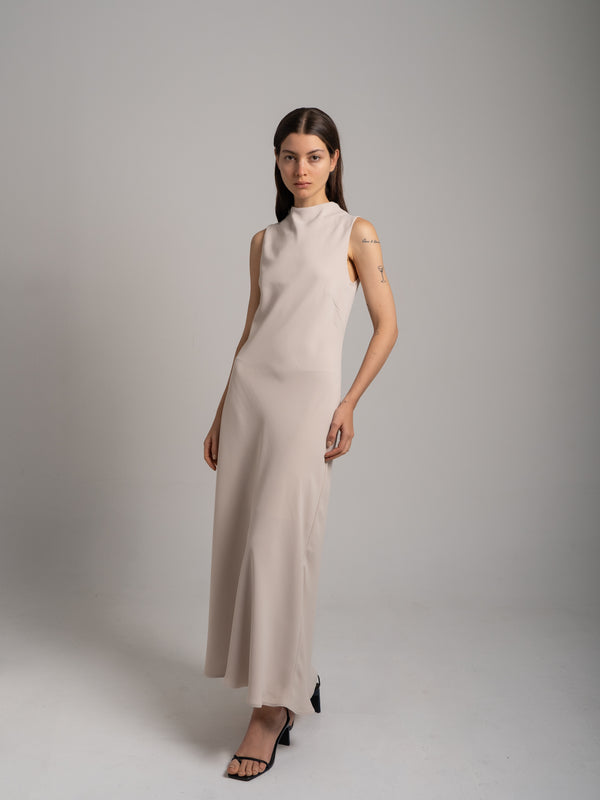 The Bias Dress in Crepe