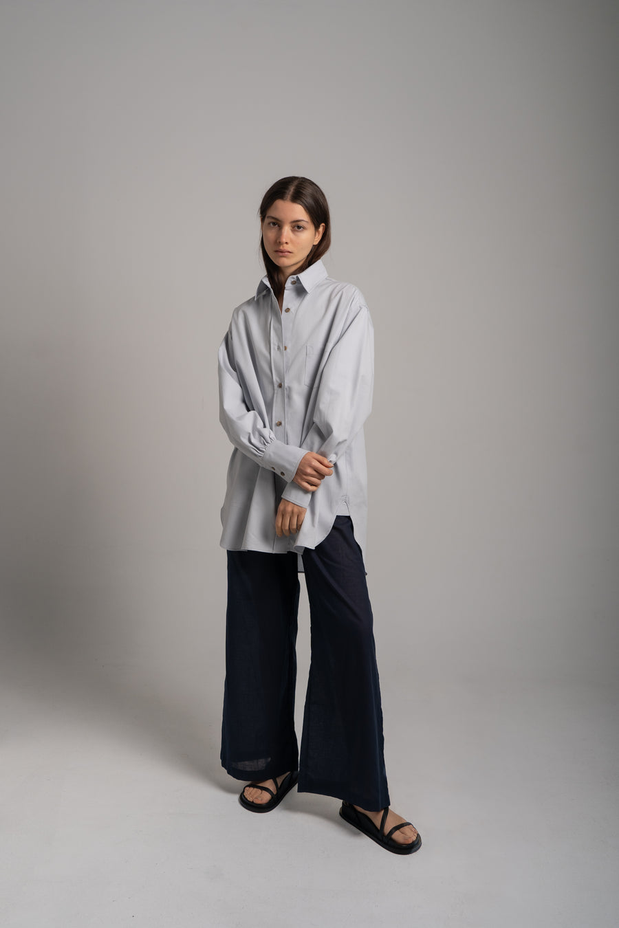 The Drawstring Pant in Cotton Voile