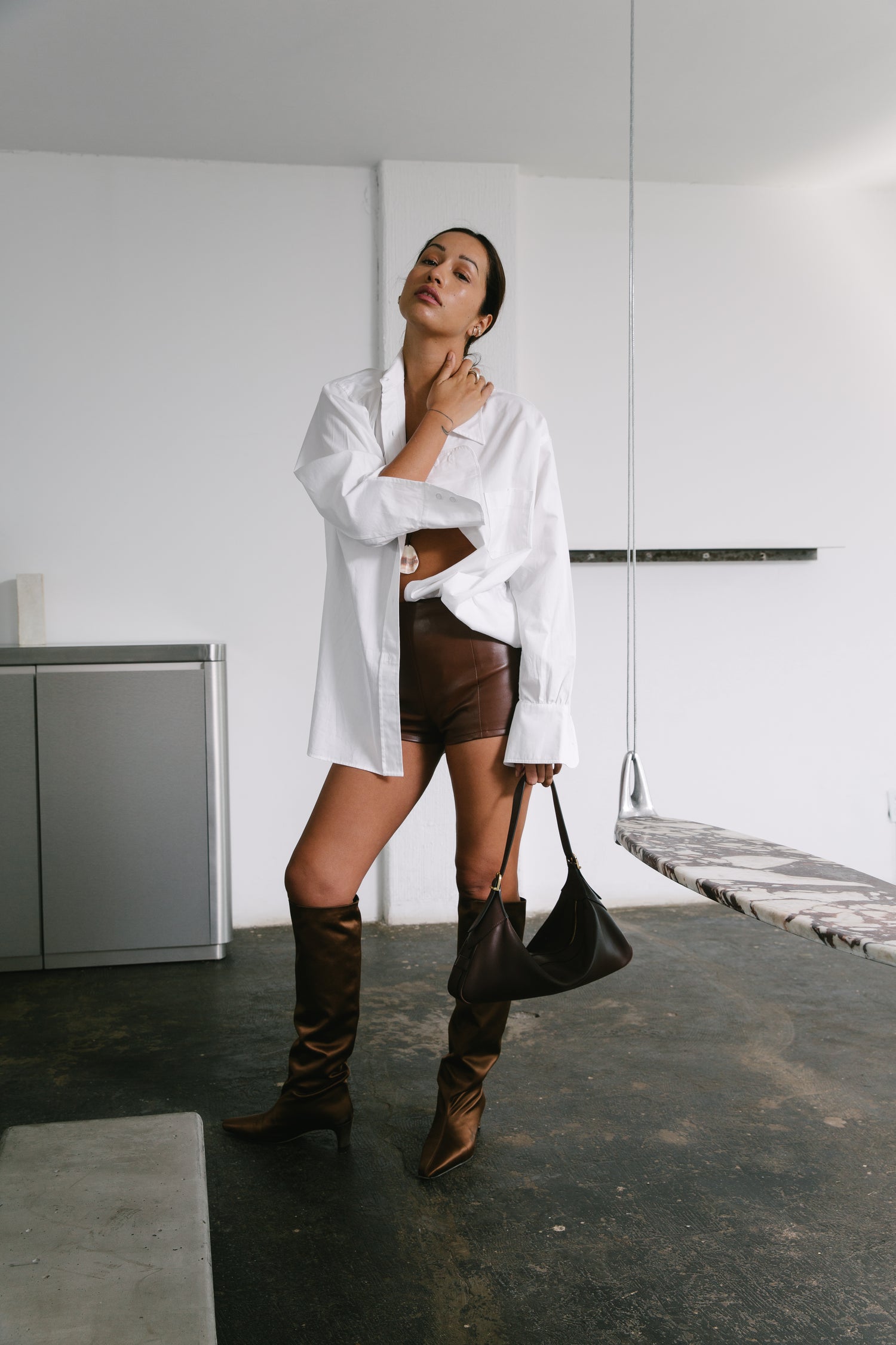 The Leather Short