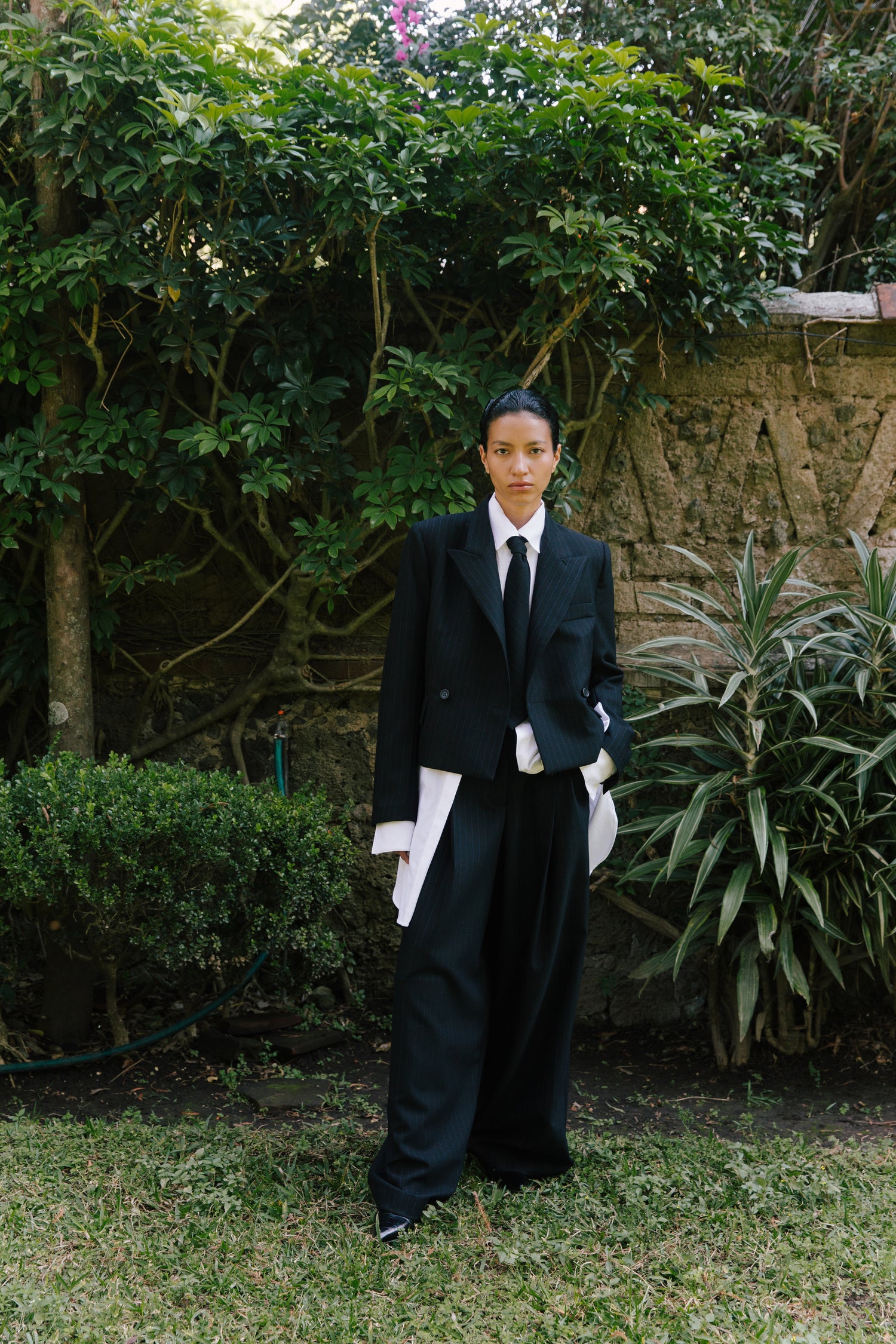 The Poplin Tuxedo Shirt