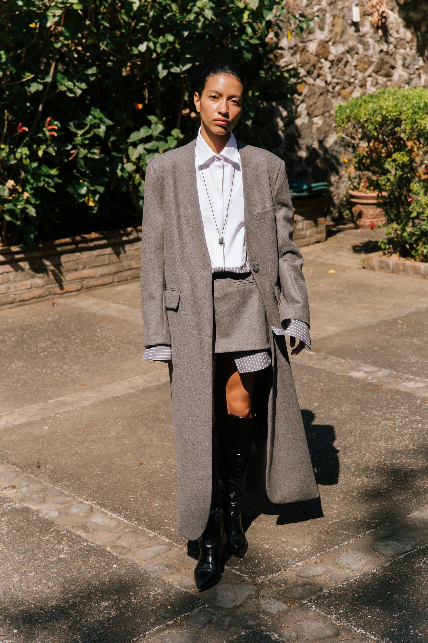 The Wool Mini Skirt