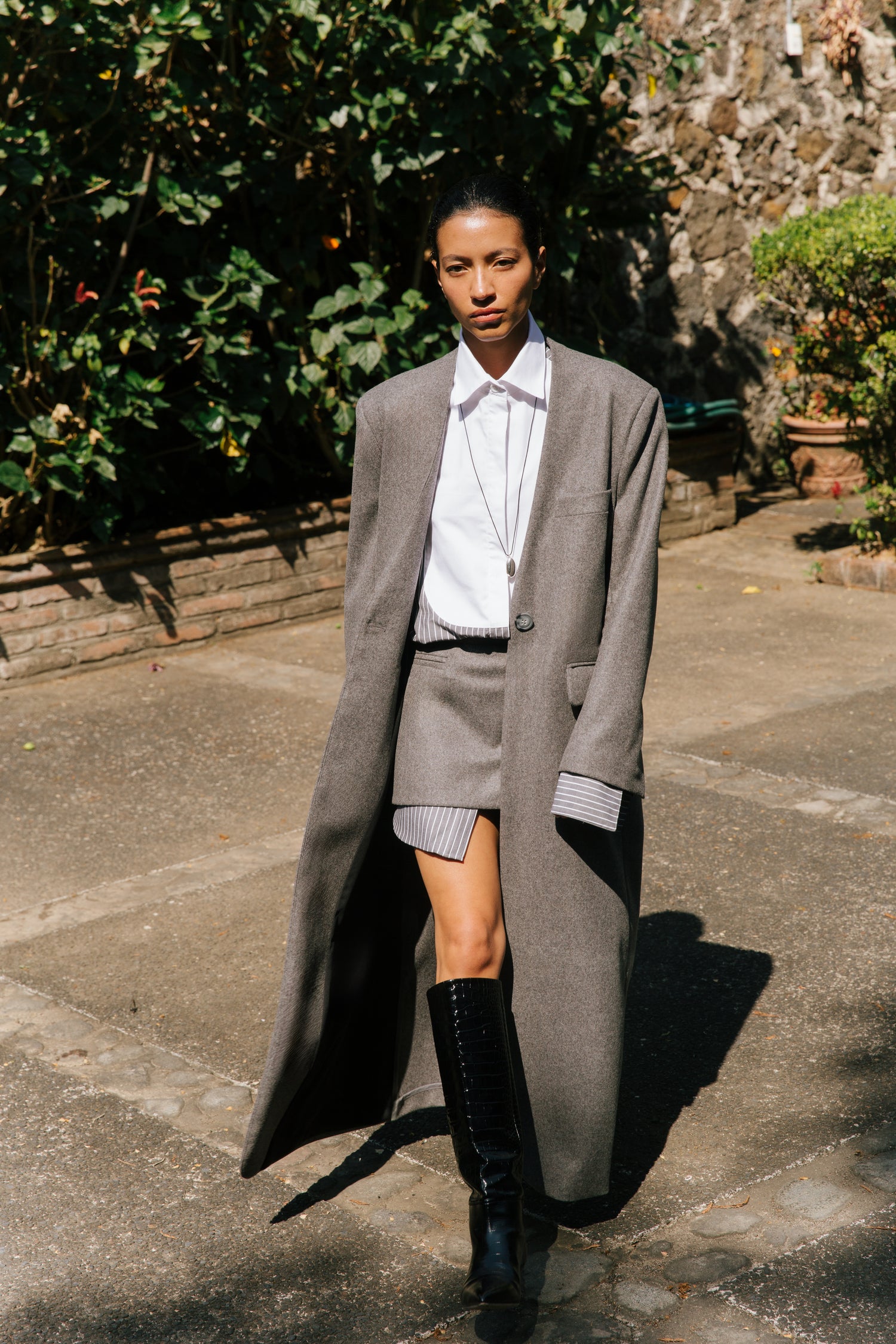 The Wool Mini Skirt