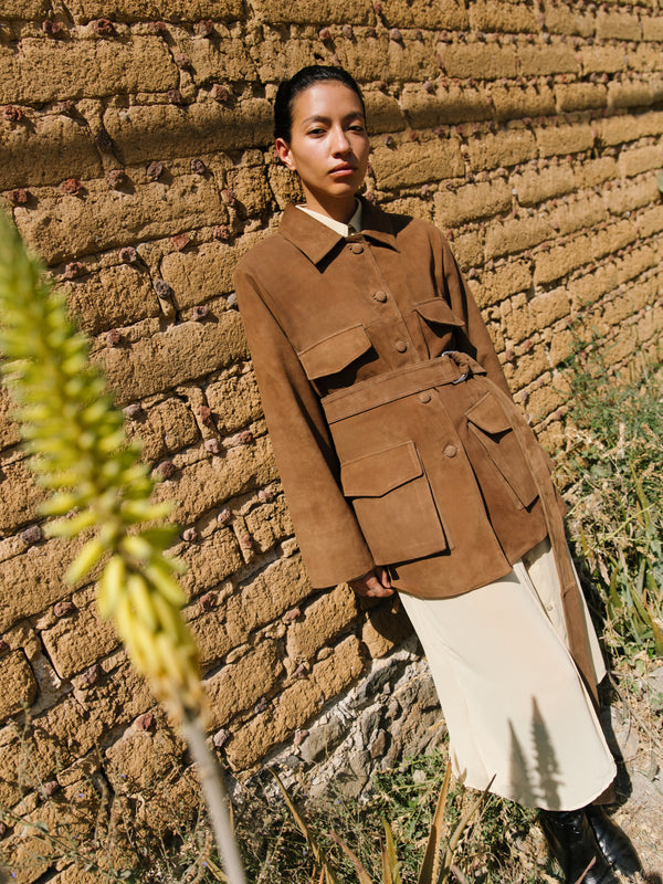 The Suede Safari Jacket