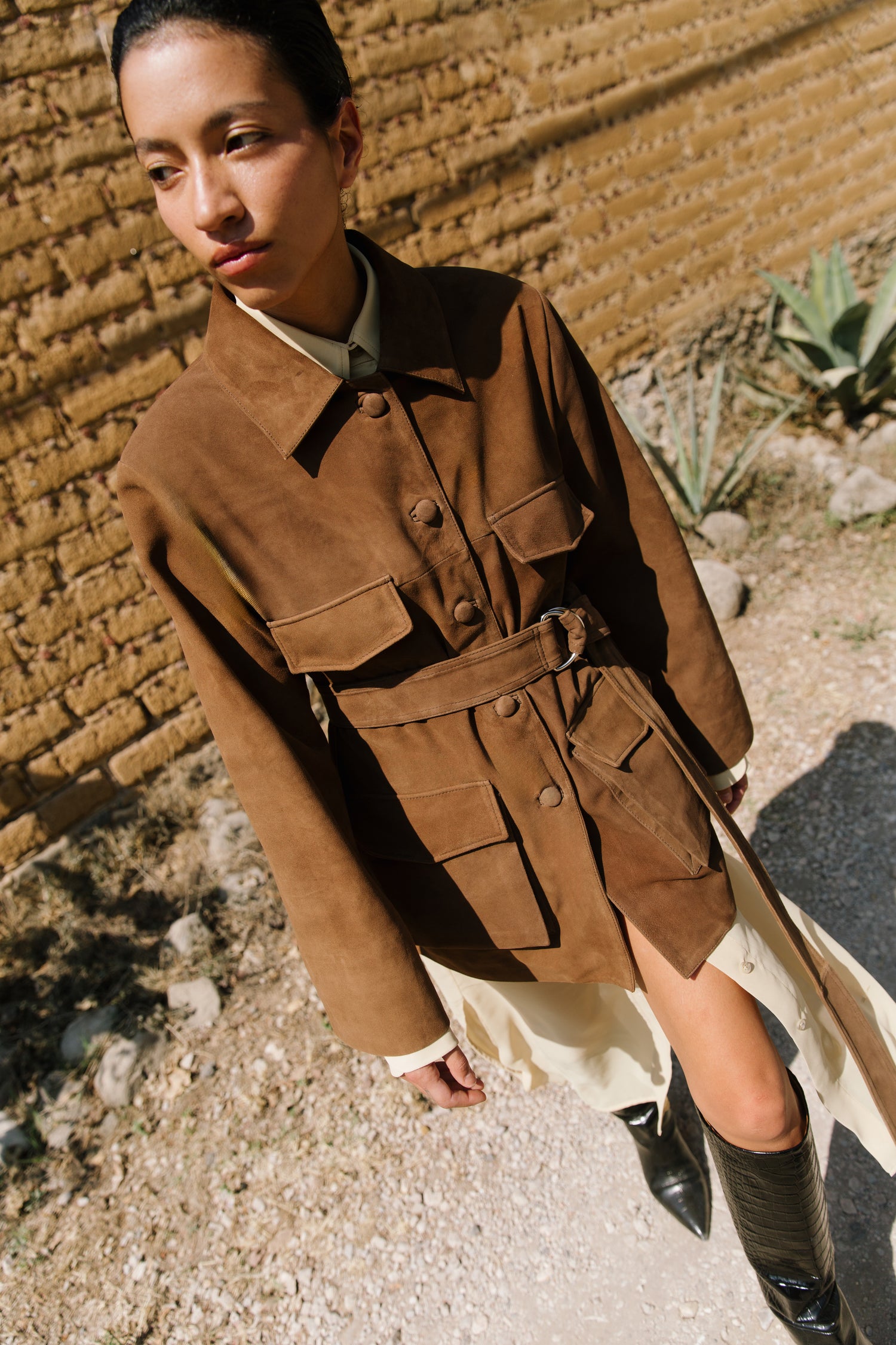 The Suede Safari Jacket
