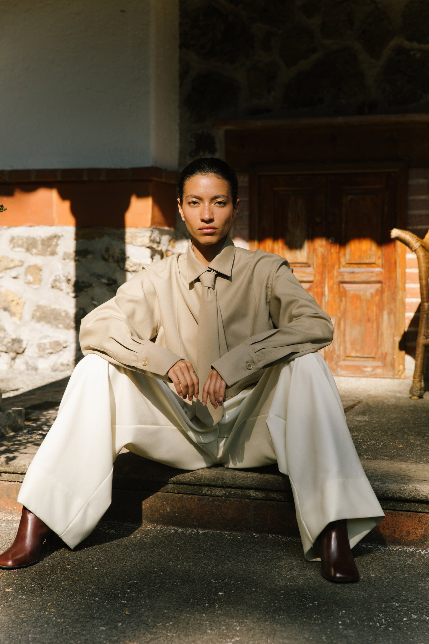 The Wool Boyfriend Trouser