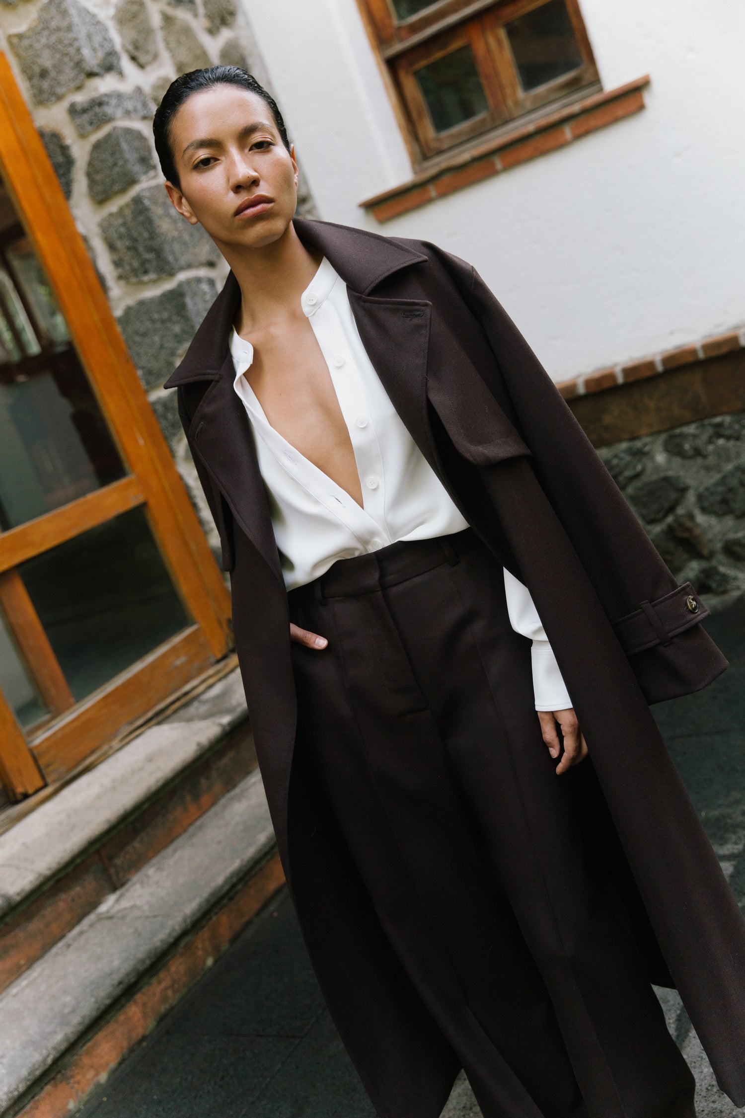 The Button Blouse