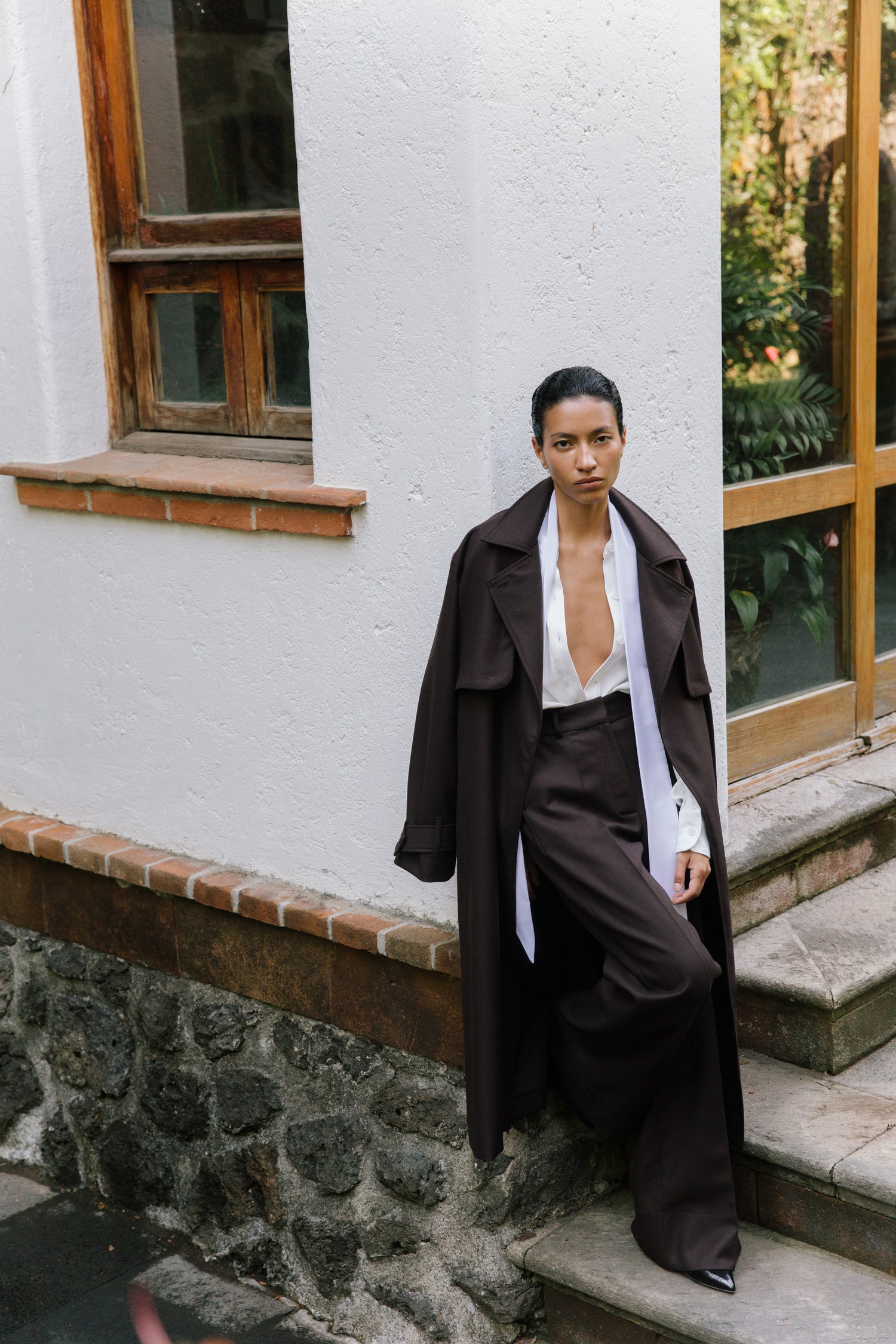 The Wool Flare Trouser