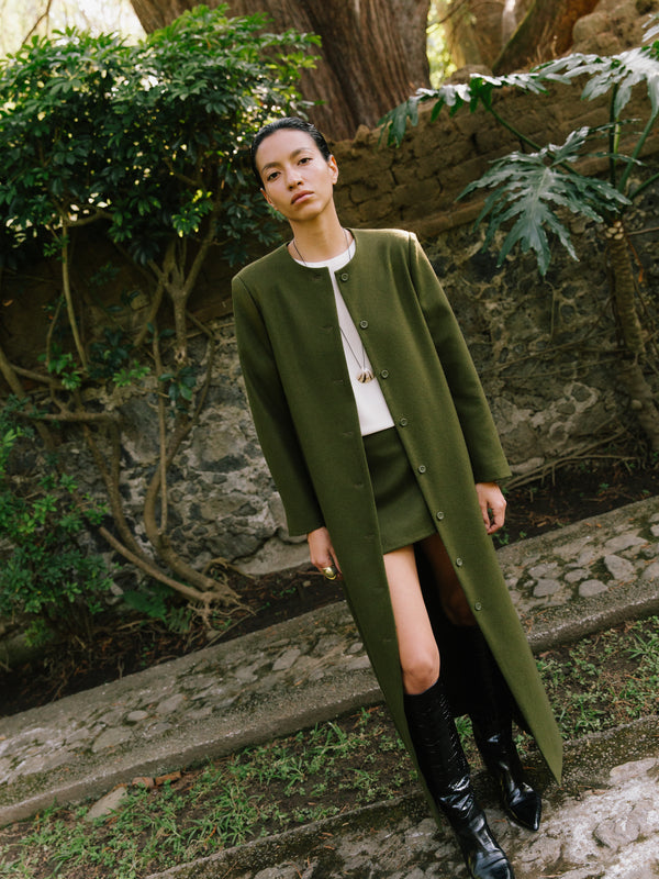 The Wool Mini Skirt