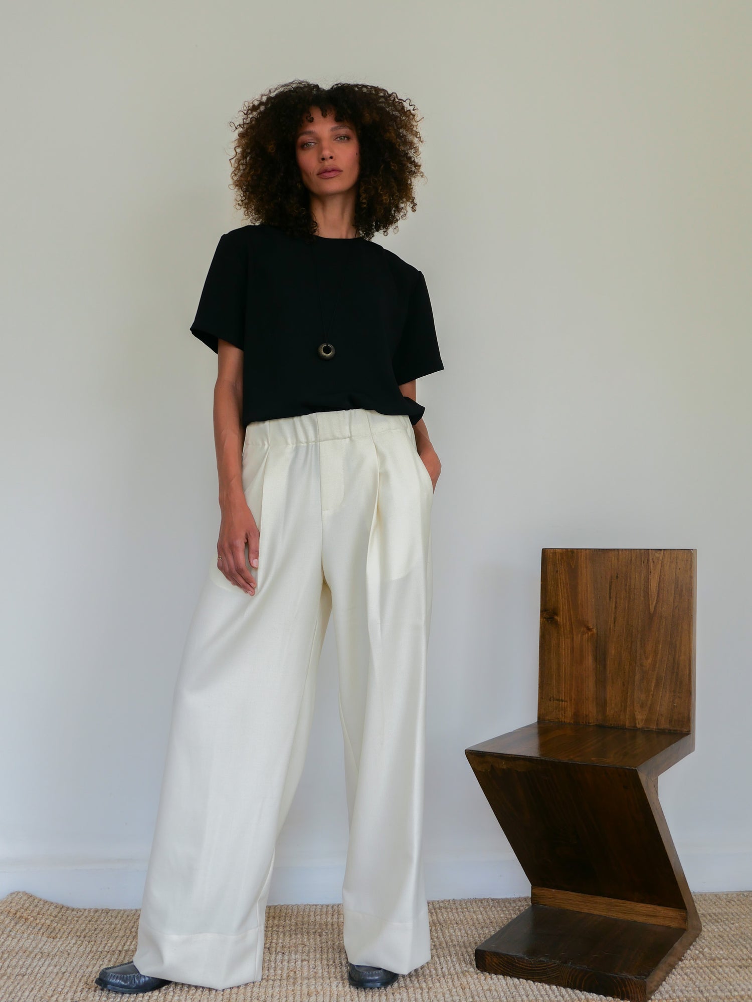 The Wool Boyfriend Trouser