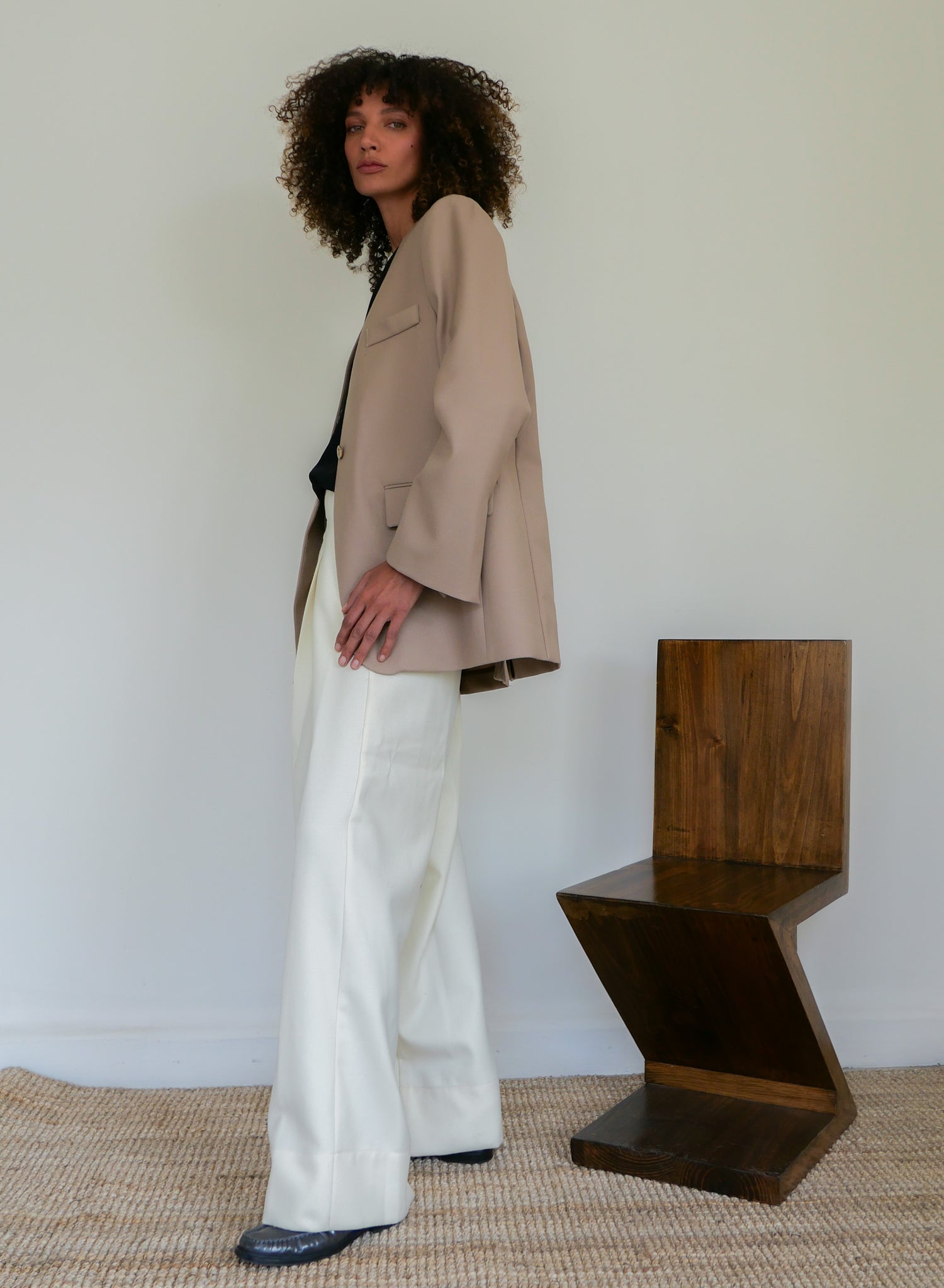 The Wool Boyfriend Trouser