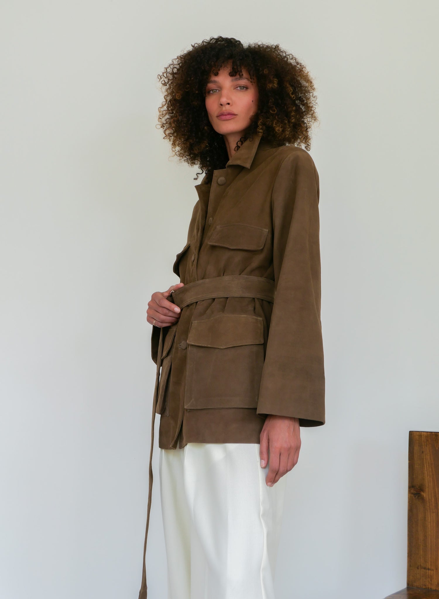 The Suede Safari Jacket