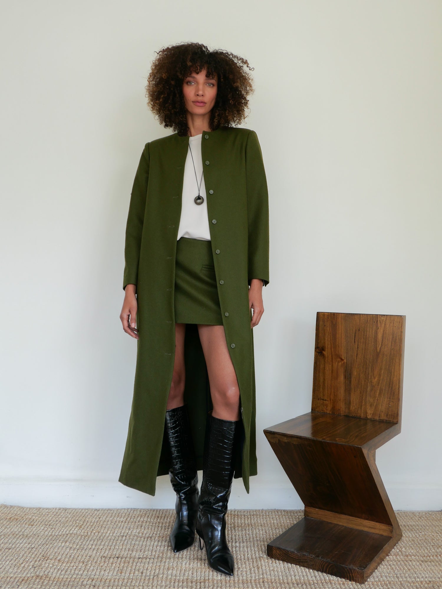 The Long Cardigan Coat