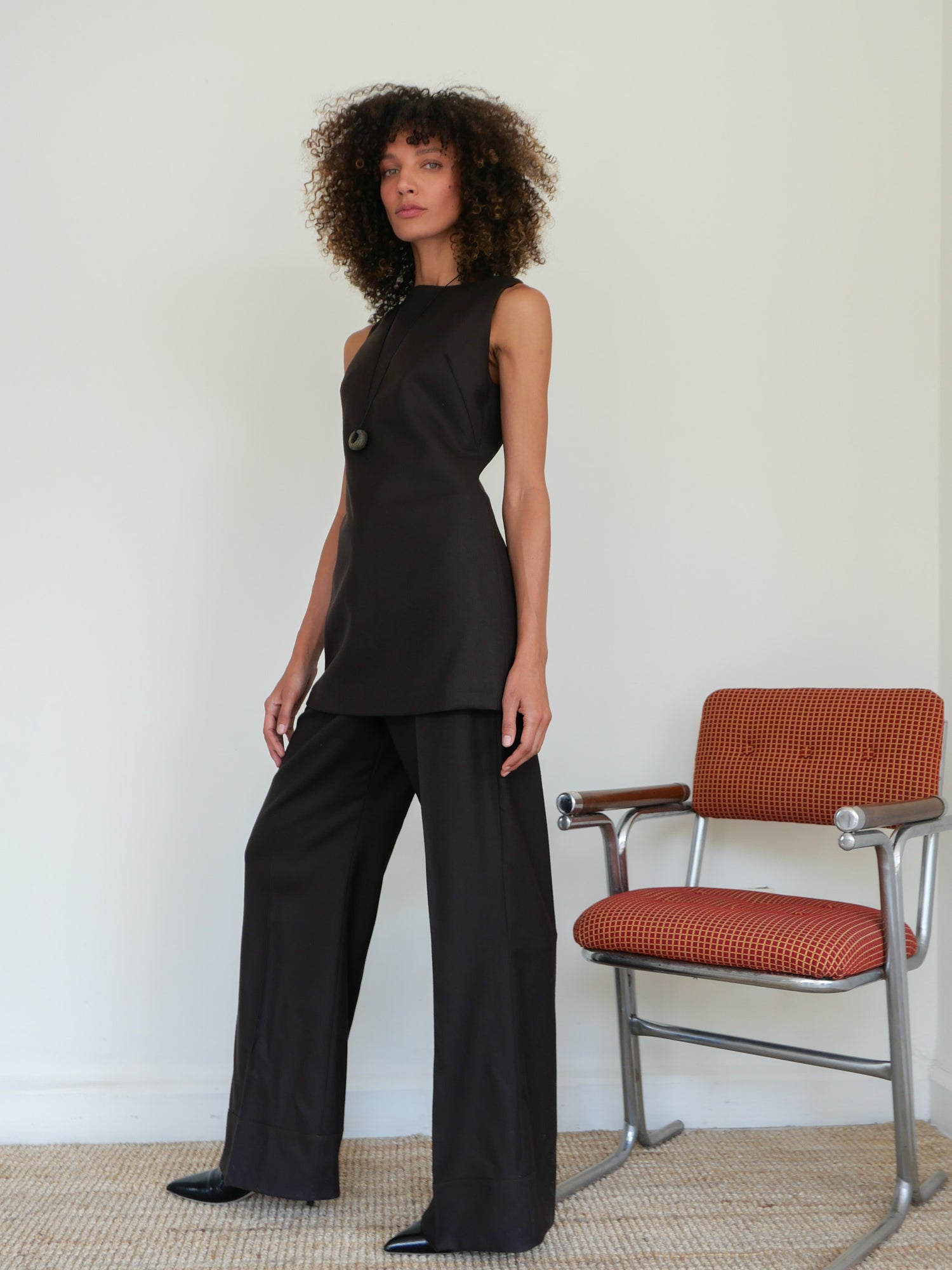 The Wool Flare Trouser