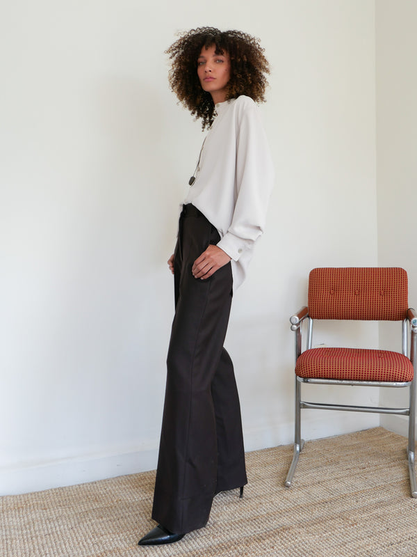 The Wool Flare Trouser