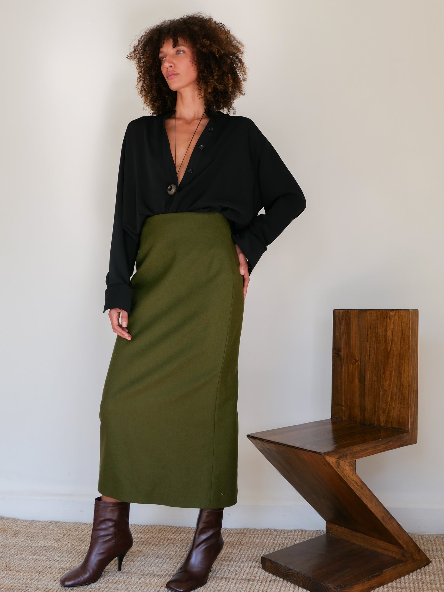 The Button Blouse