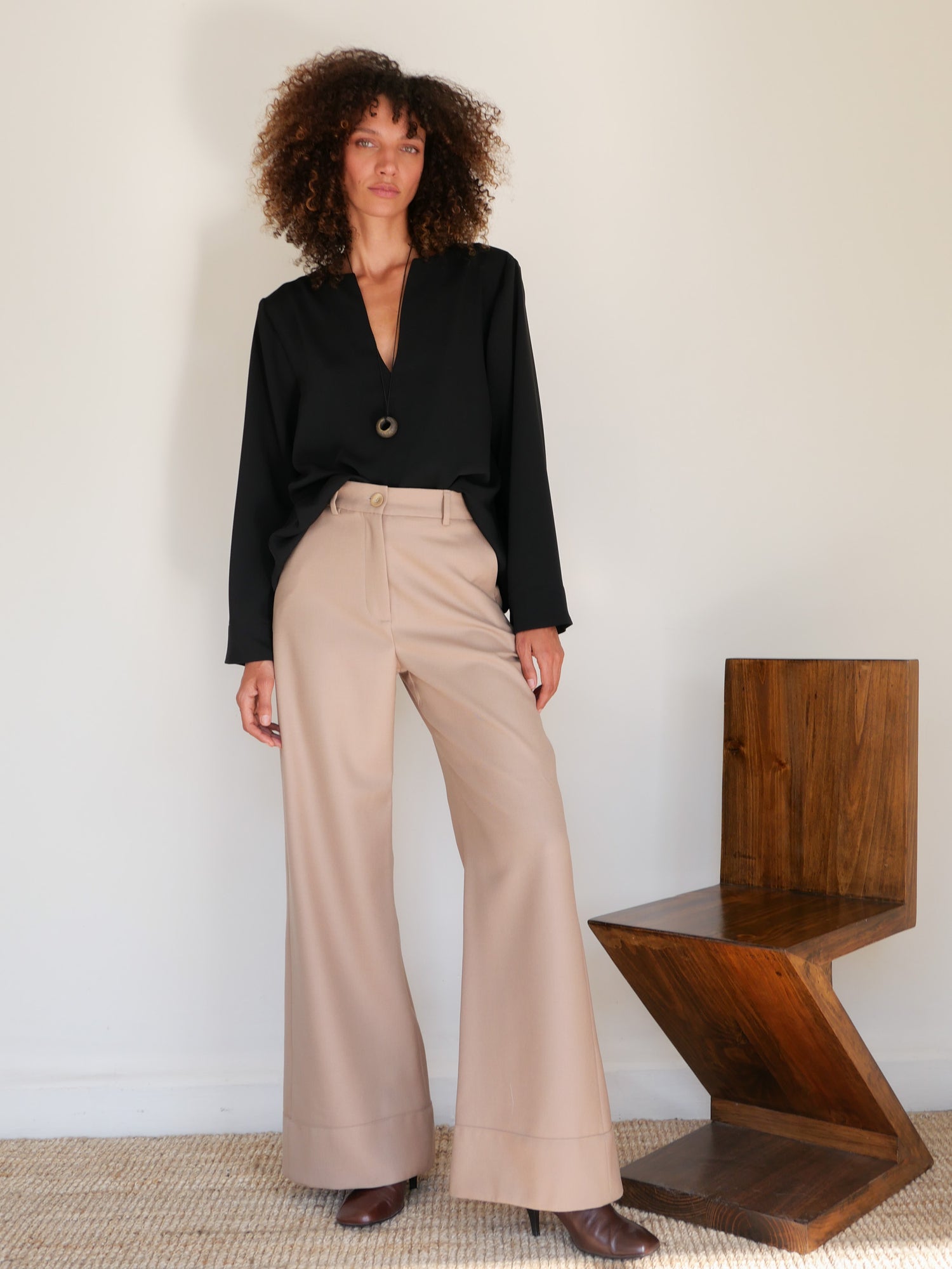 The Crepe Kaftan Top