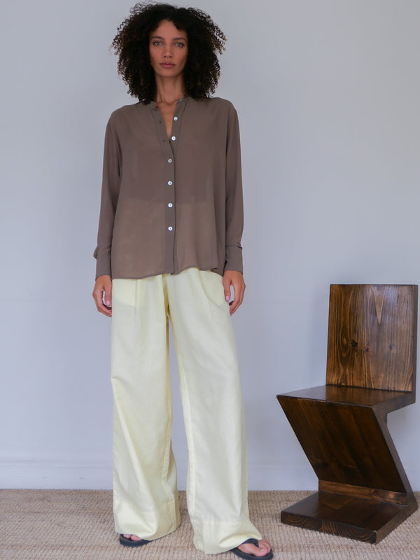 The Georgette Button Blouse