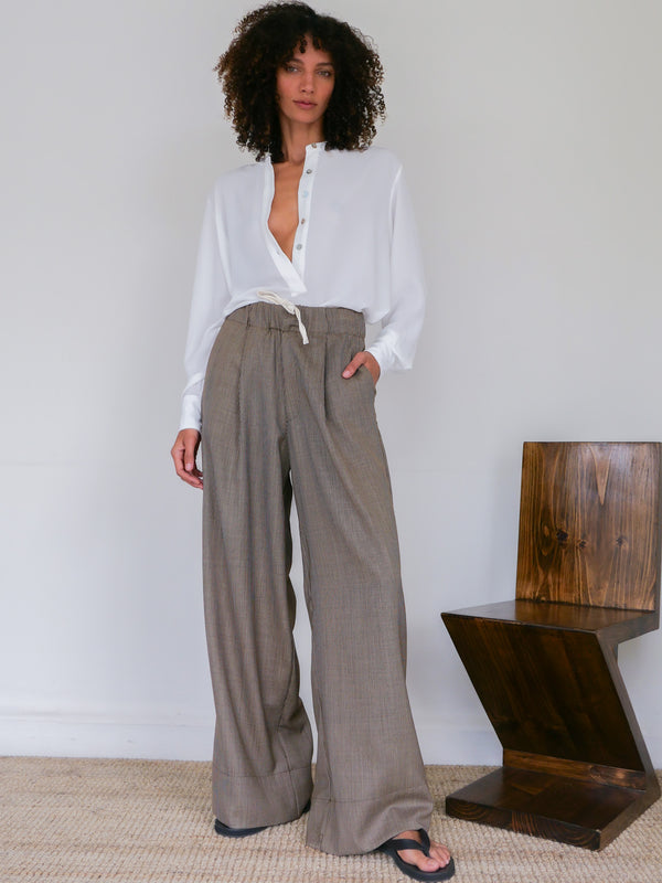 The Stripe Boyfriend Trouser