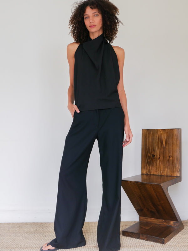 The Summer Wool Flare Trouser