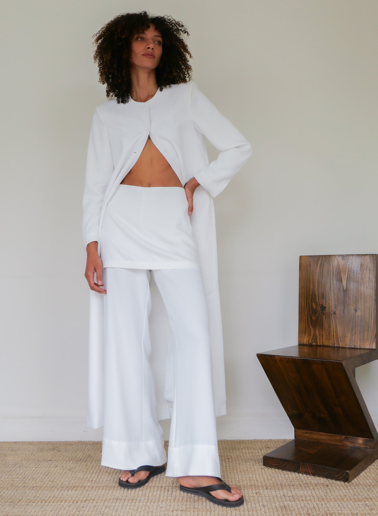 The Crepe Combination Trouser