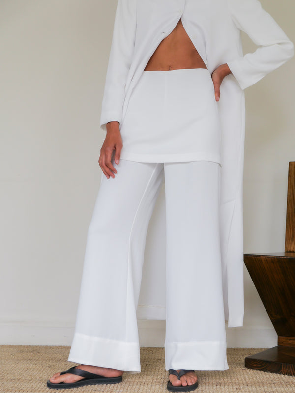 The Crepe Combination Trouser