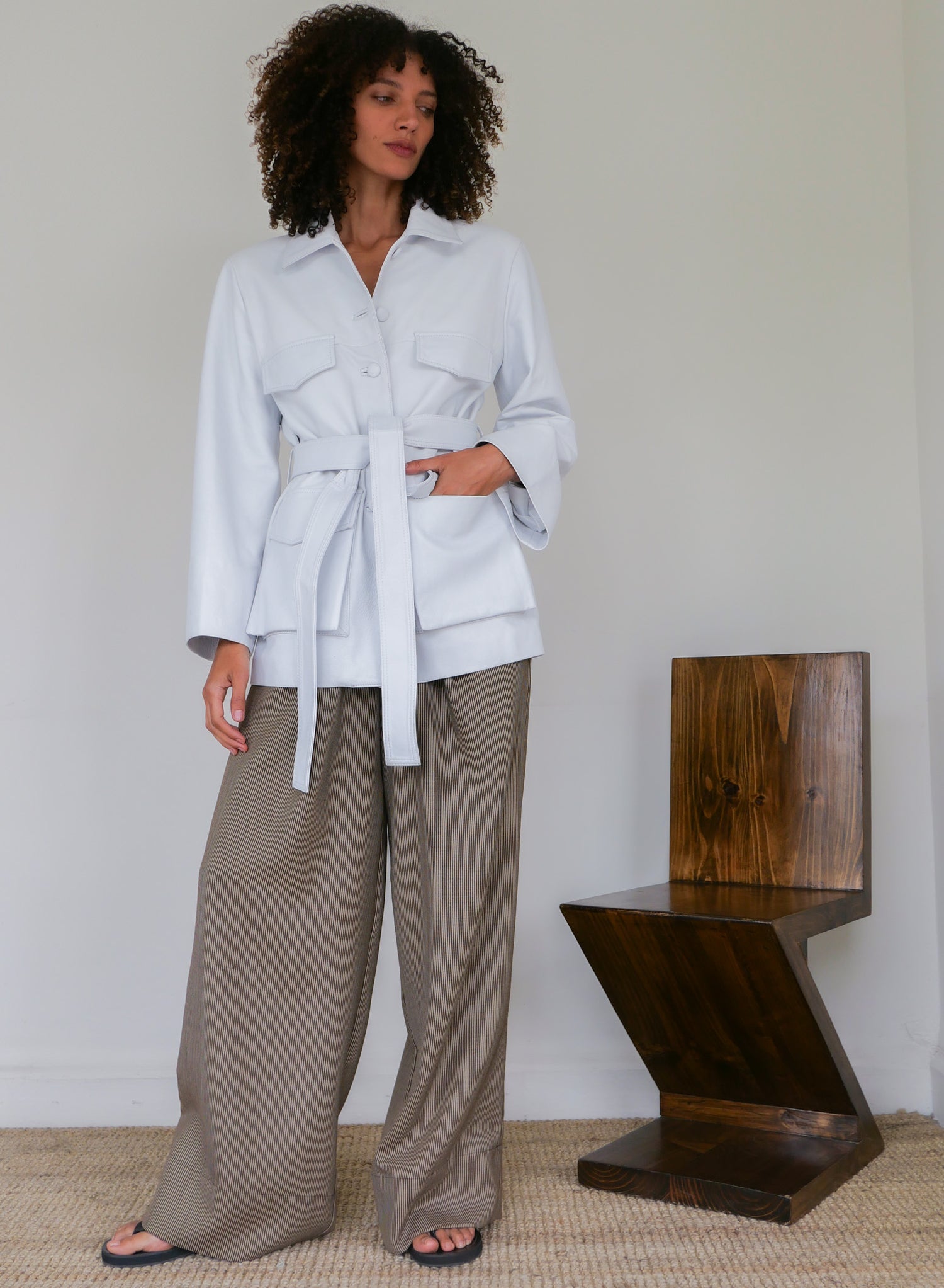 The Leather Safari Jacket