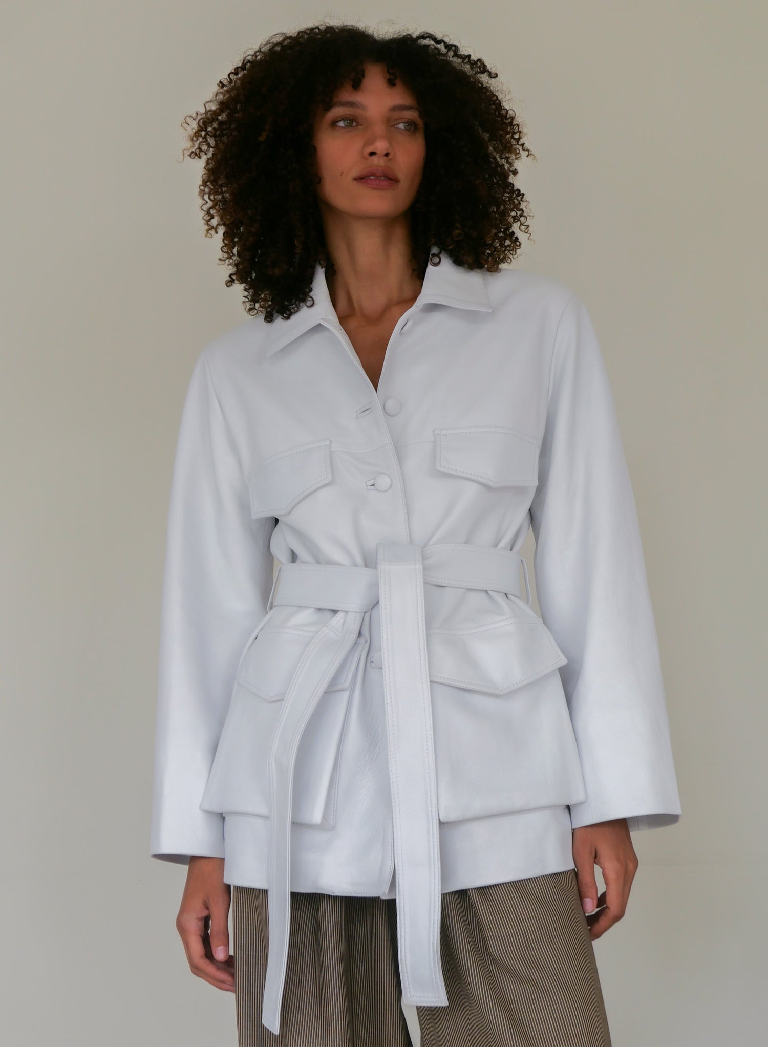 The Leather Safari Jacket