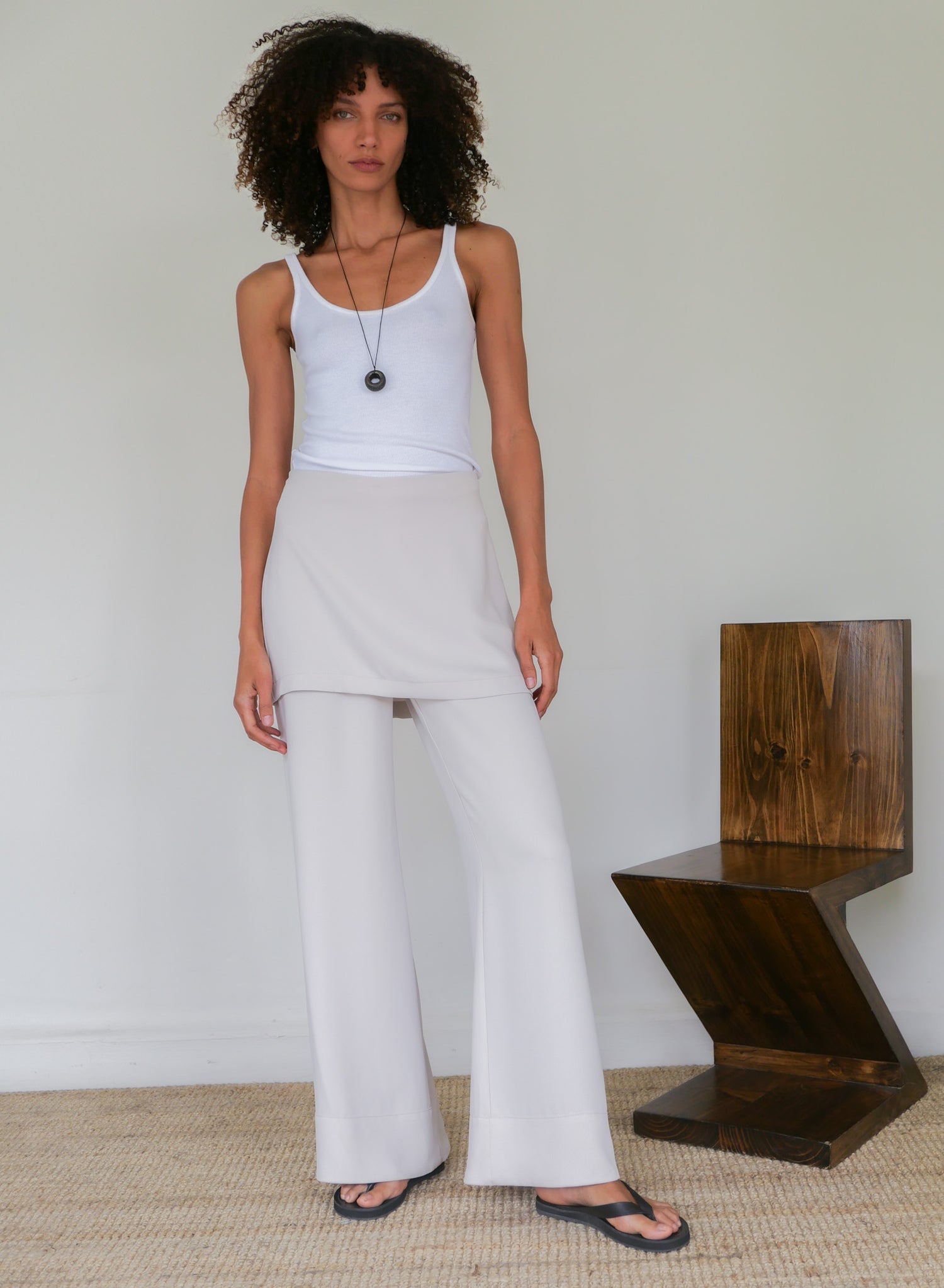 The Crepe Combination Trouser