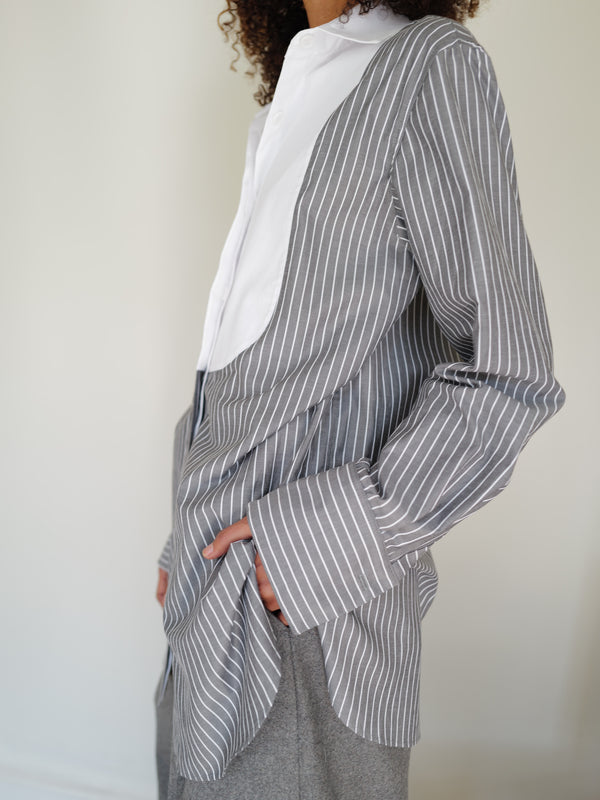 The Poplin Tuxedo Shirt