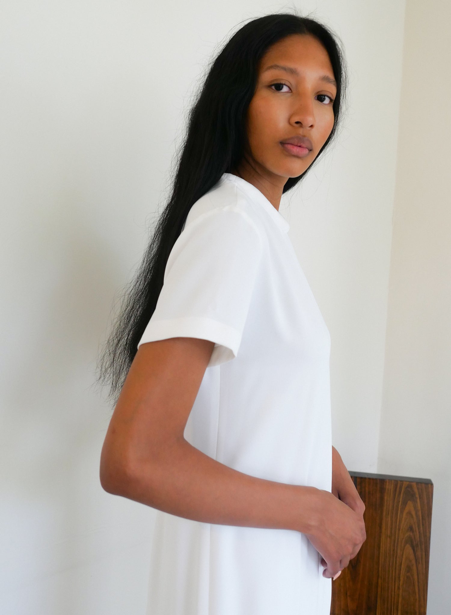 The Crepe T-Shirt Dress