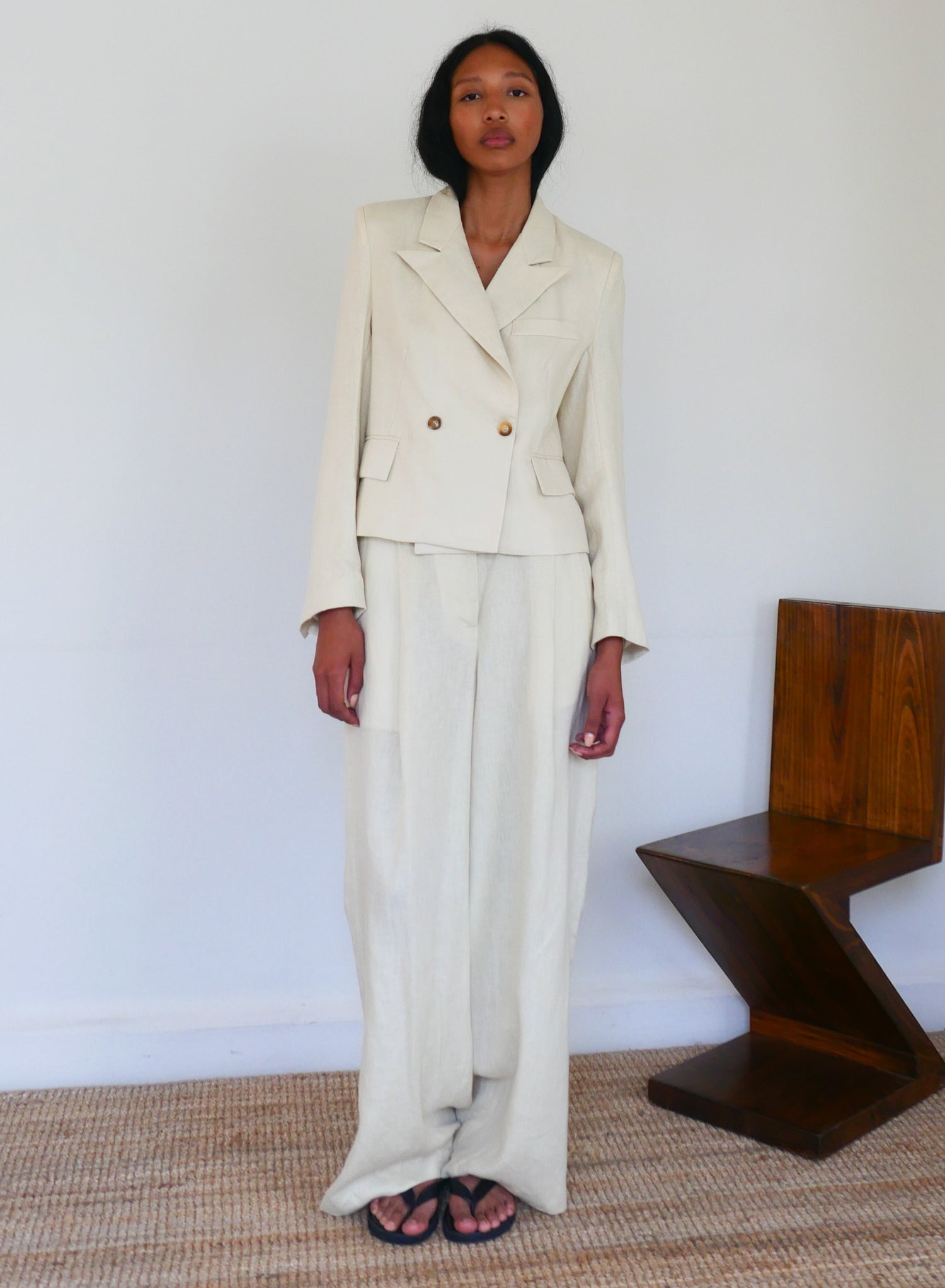 The Linen Tuxedo Blazer