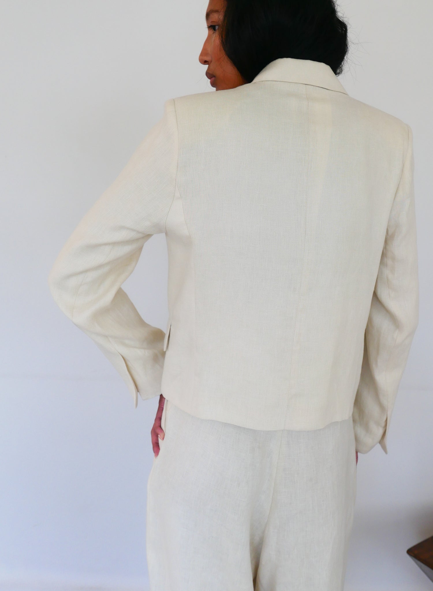 The Linen Tuxedo Blazer