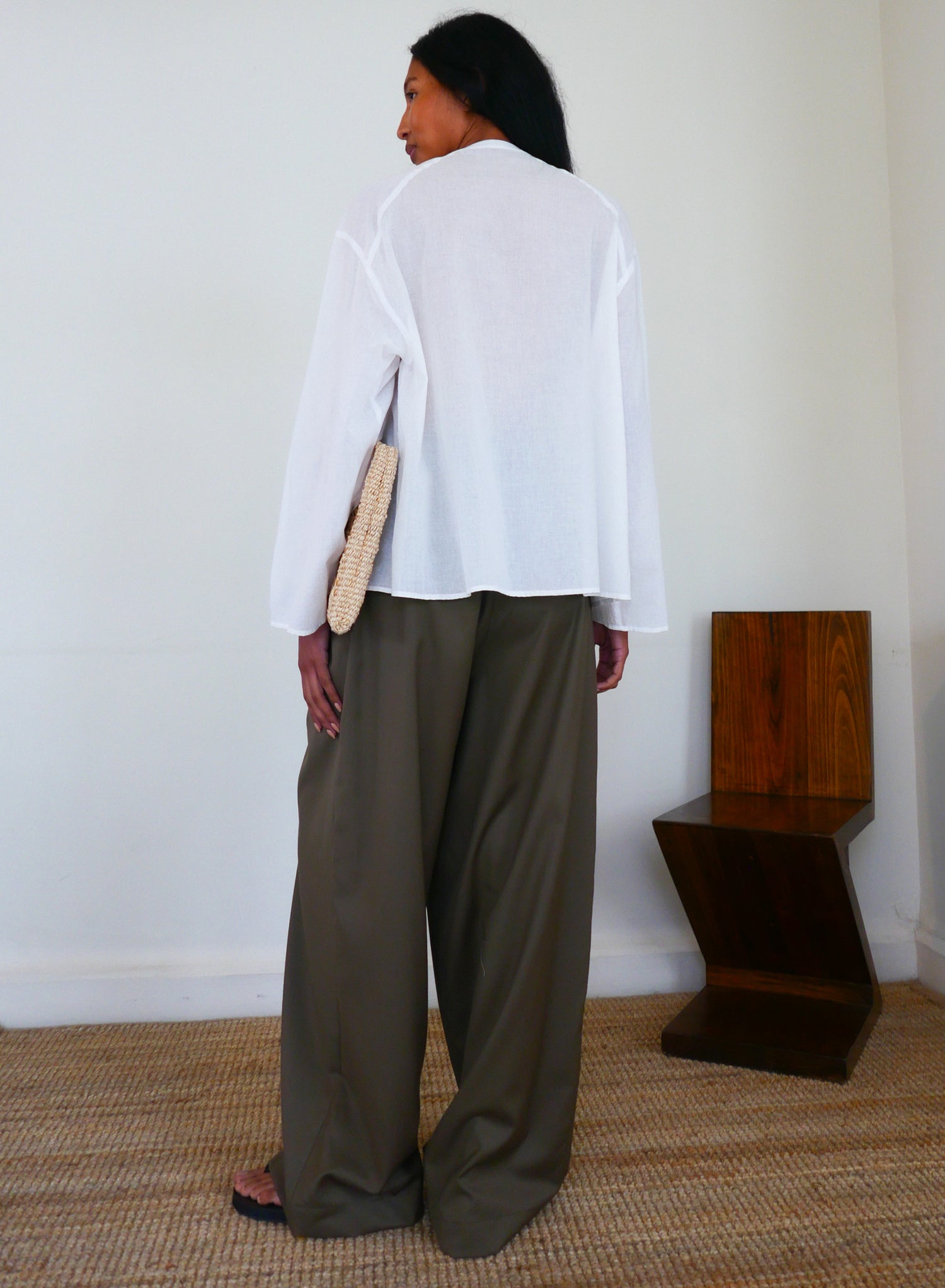 The Cotton Voile Tie Tunic