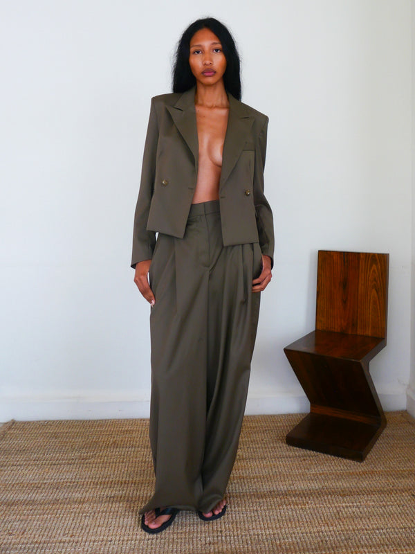 The Summer Wool Tuxedo Blazer