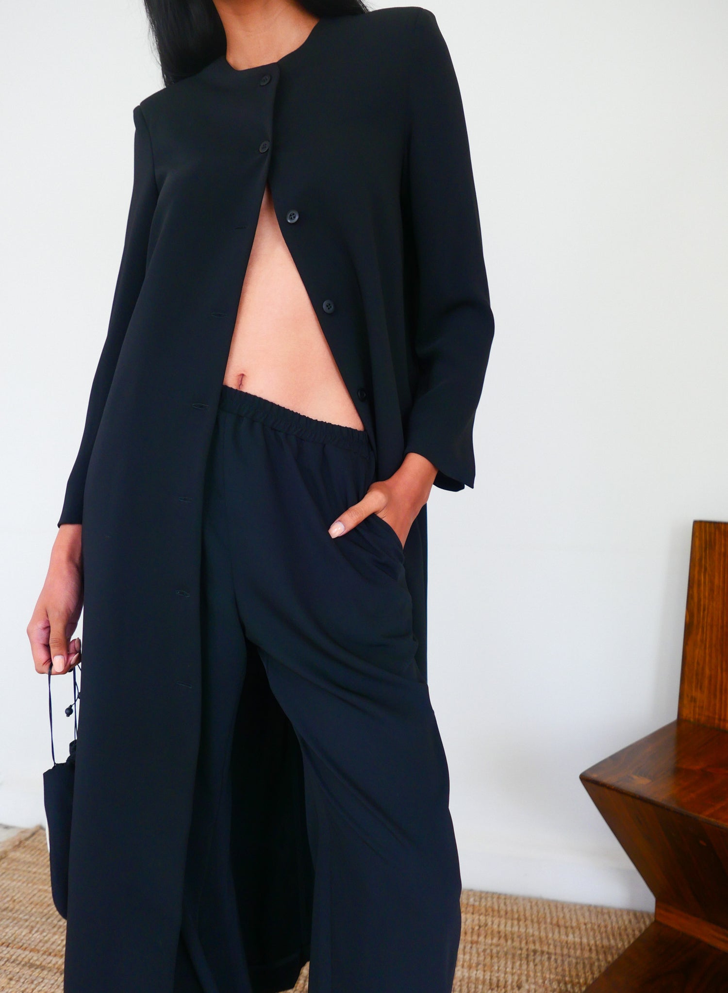The Crepe Relaxed Pant