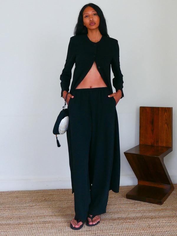 The Crepe Relaxed Pant