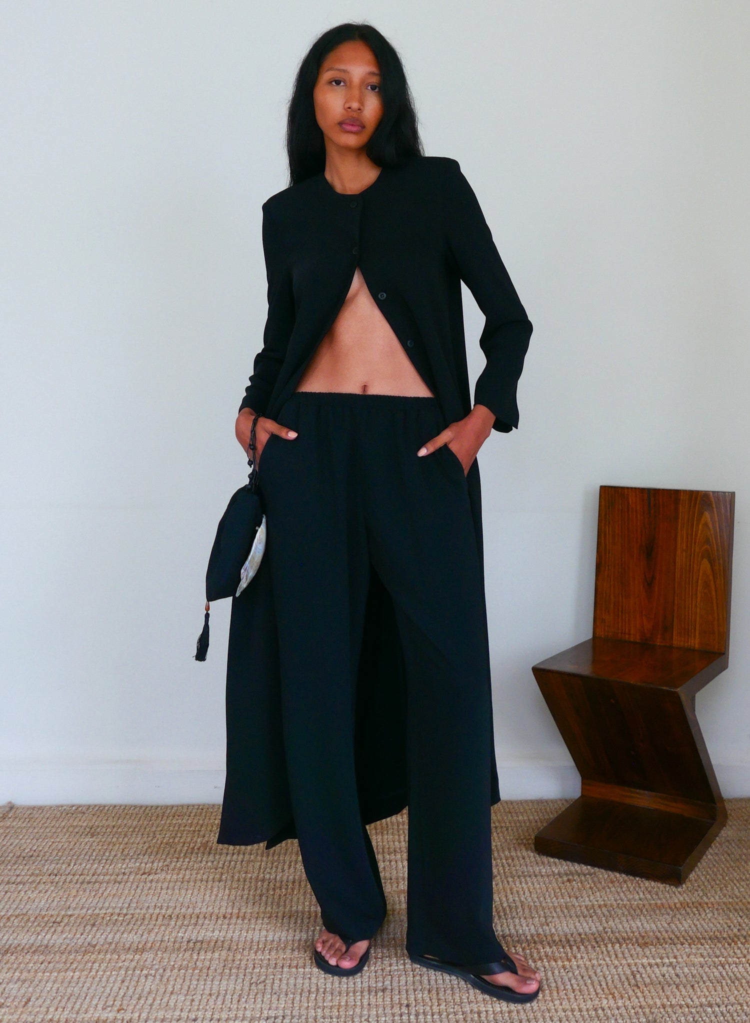 The Crepe Relaxed Pant