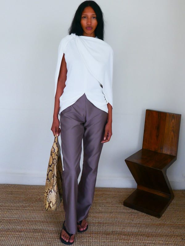 The Knot Cape Top