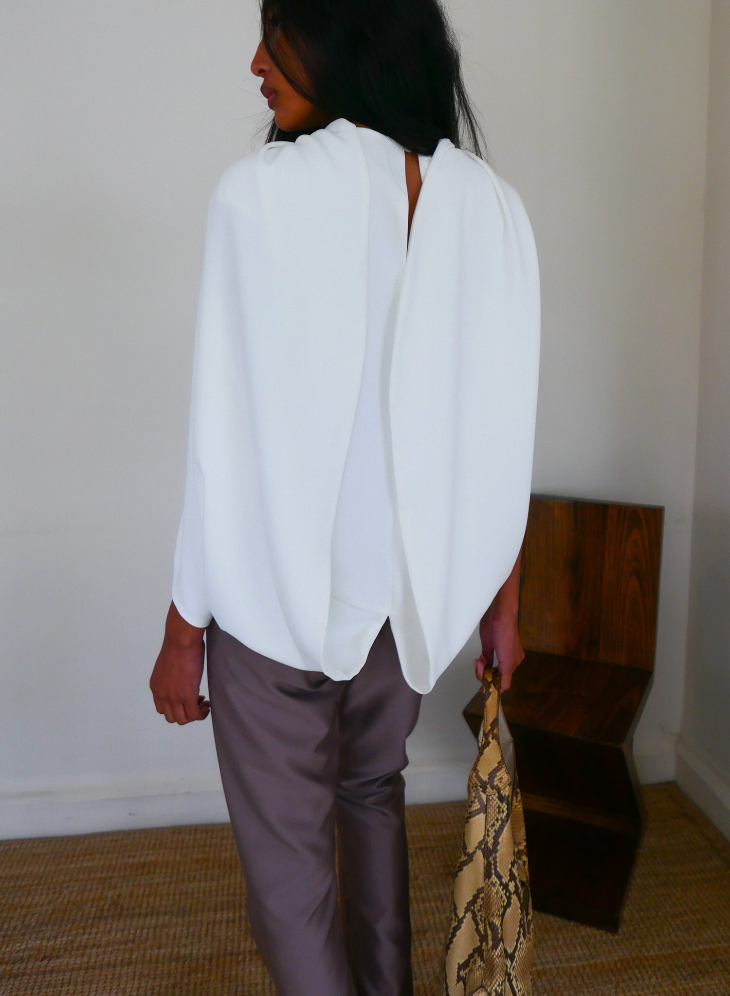 The Knot Cape Top