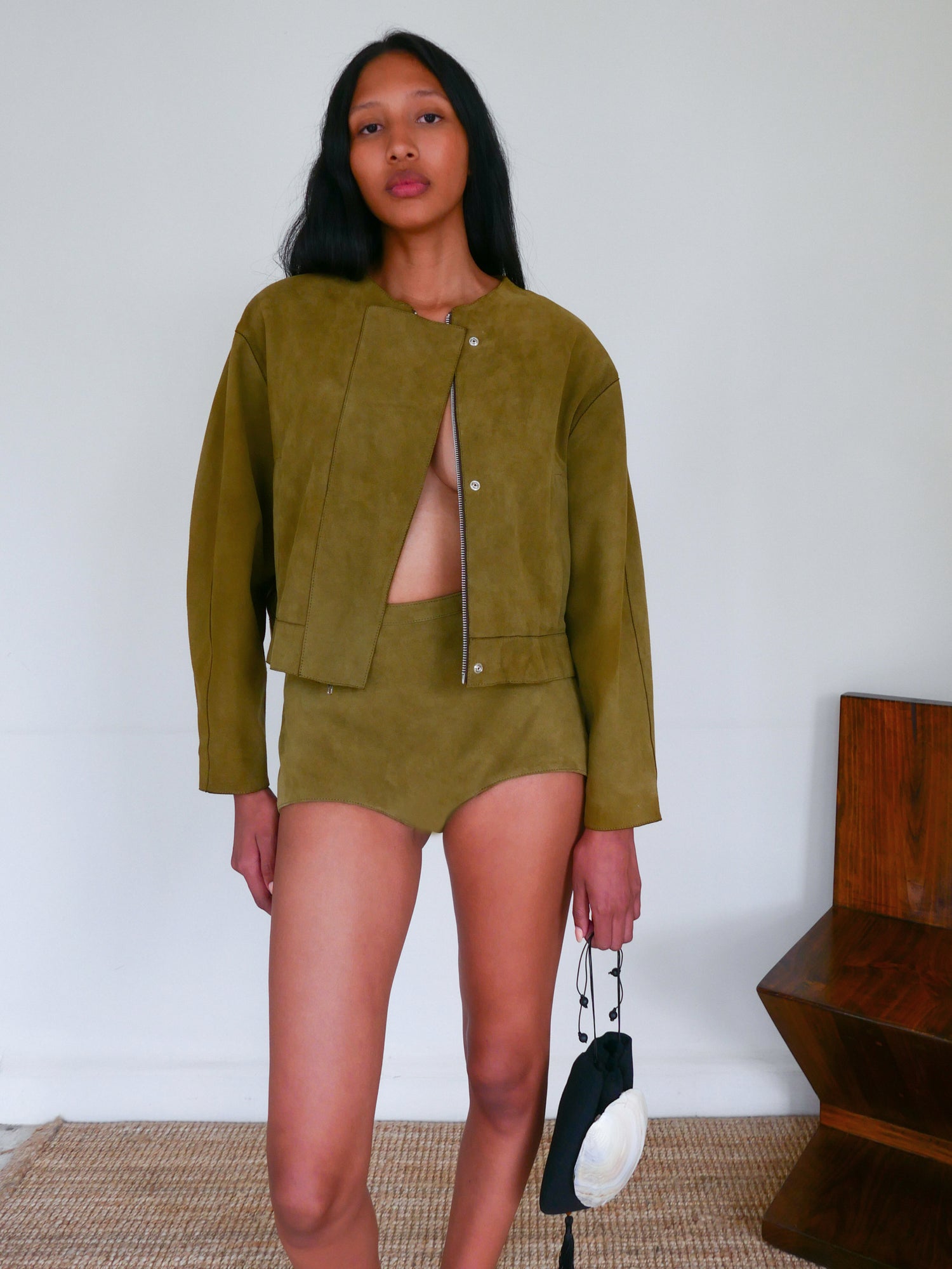 The Suede Hot Pant