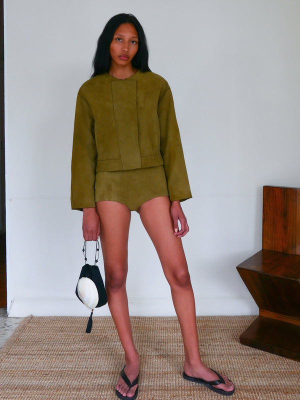 The Suede Hot Pant