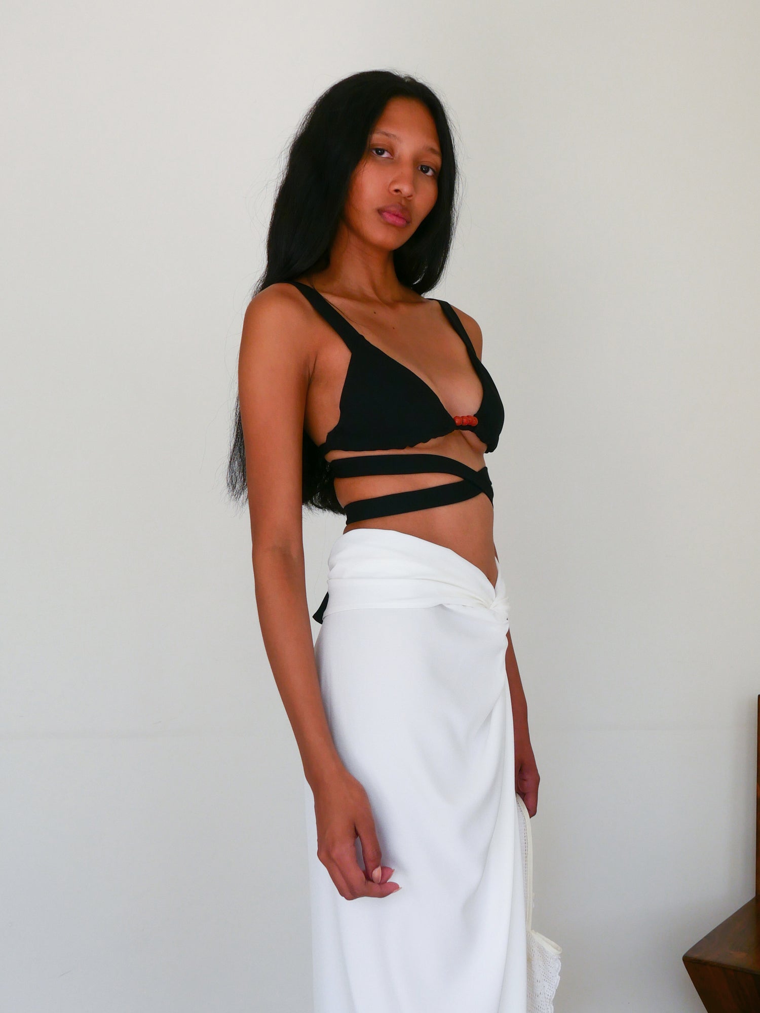 The Crepe Knot Skirt