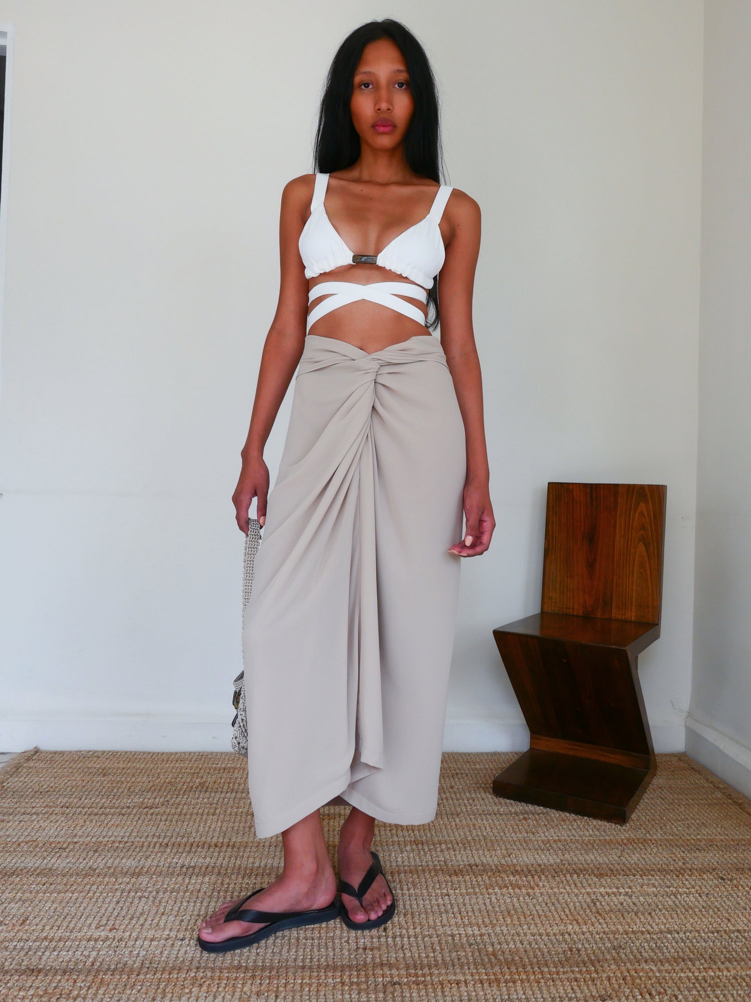 The Georgette Pareo Skirt