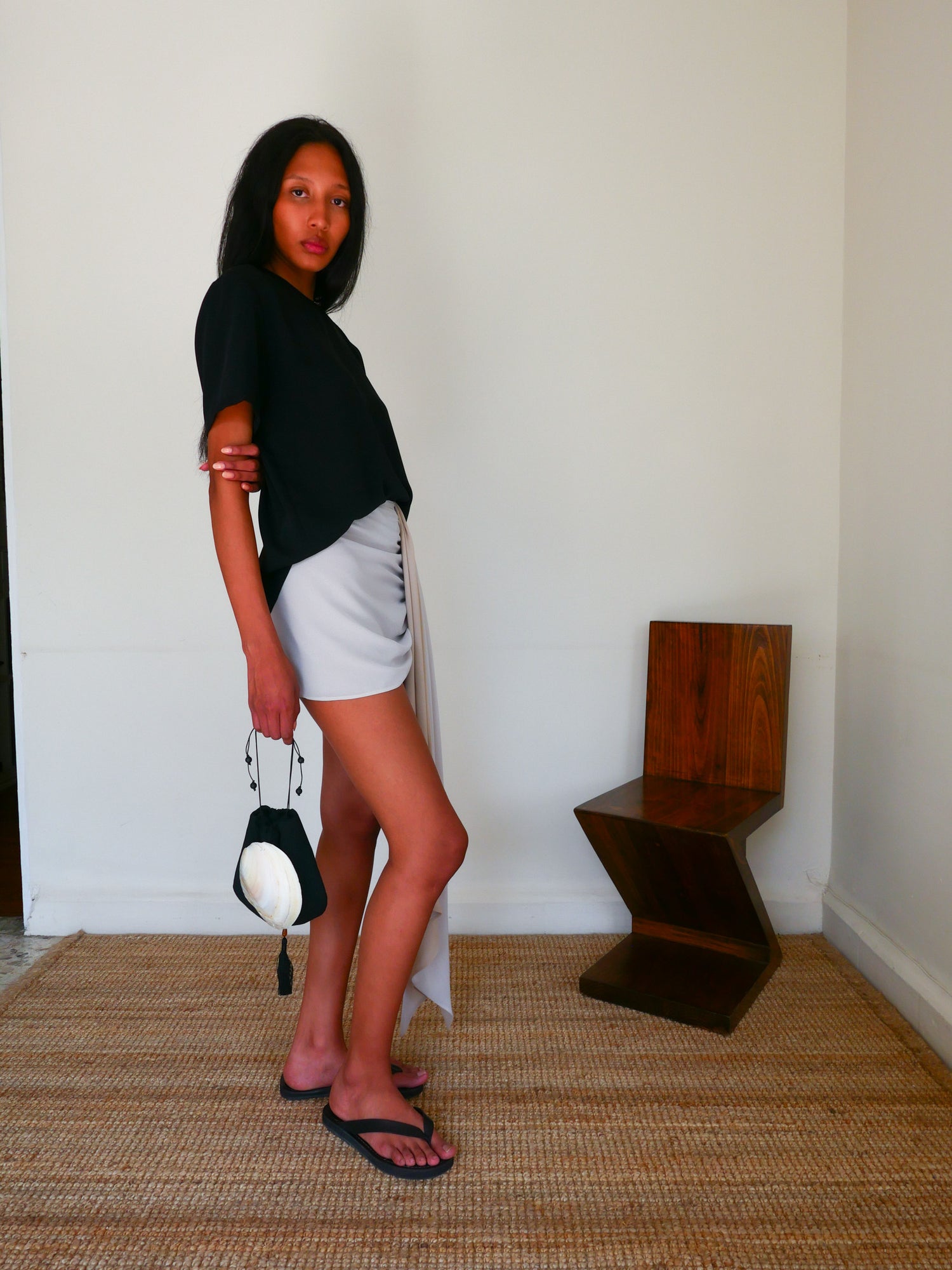 The Georgette Pareo Skirt