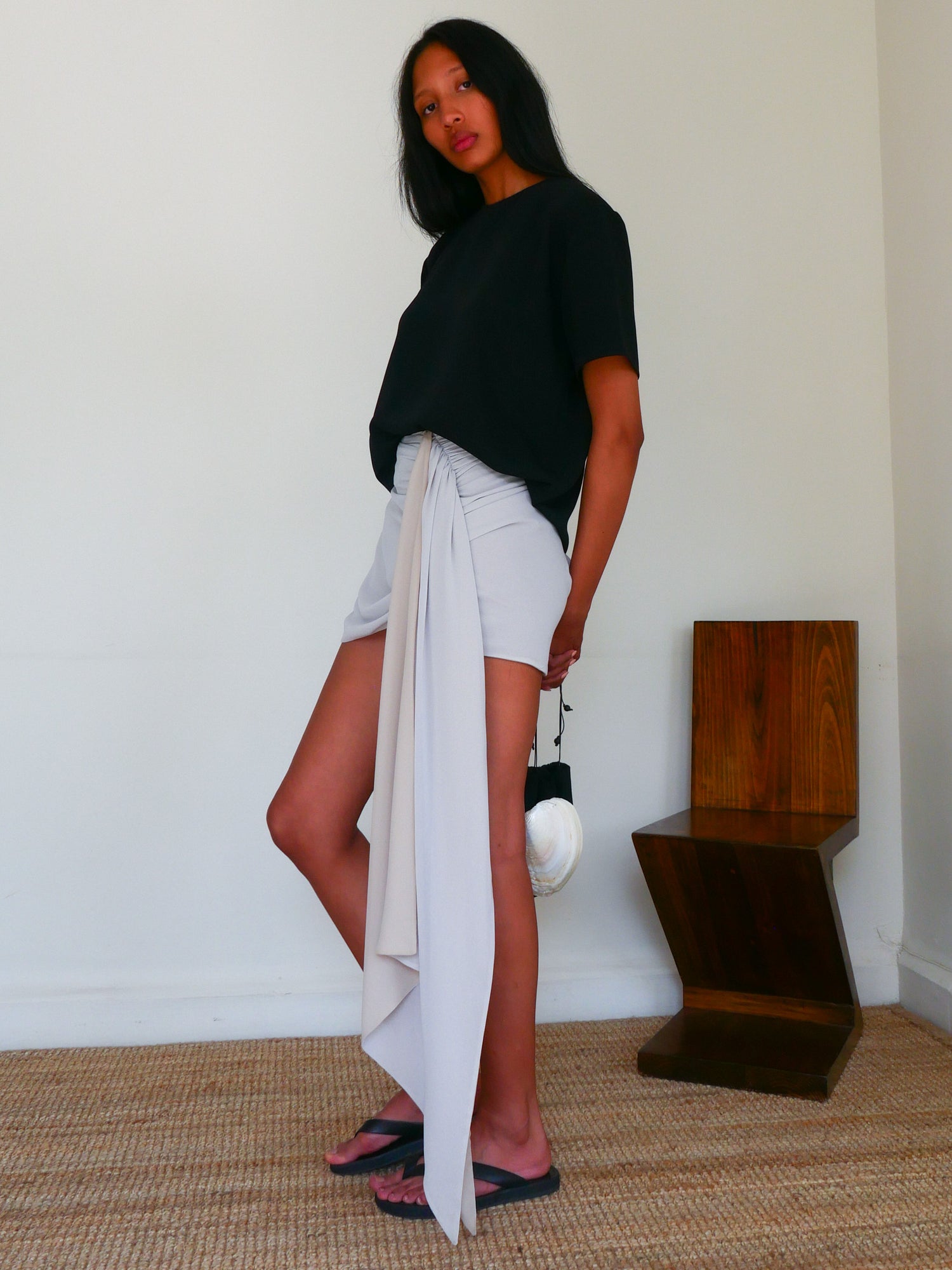 The Georgette Pareo Skirt