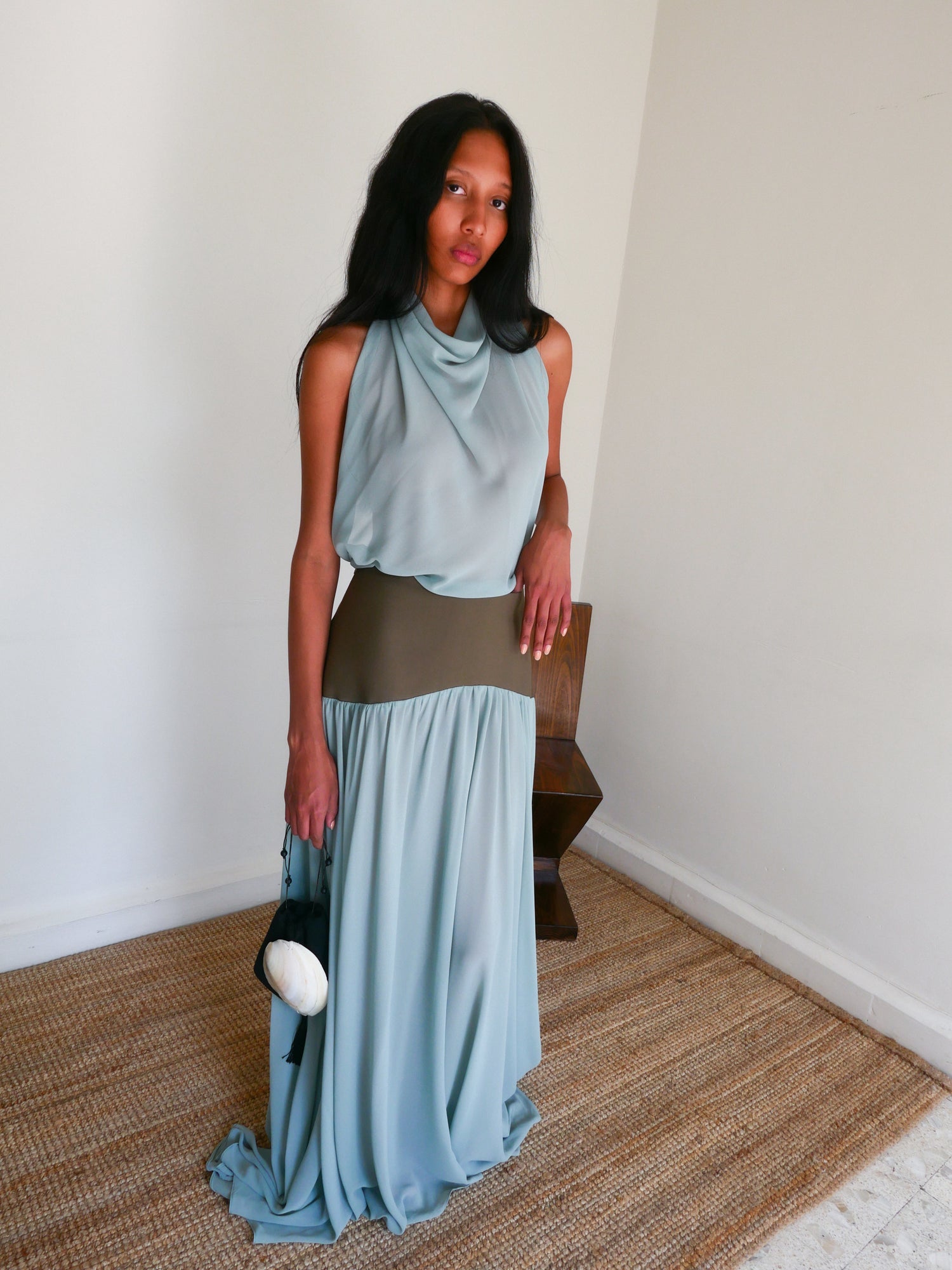 The Georgette Scarf Top