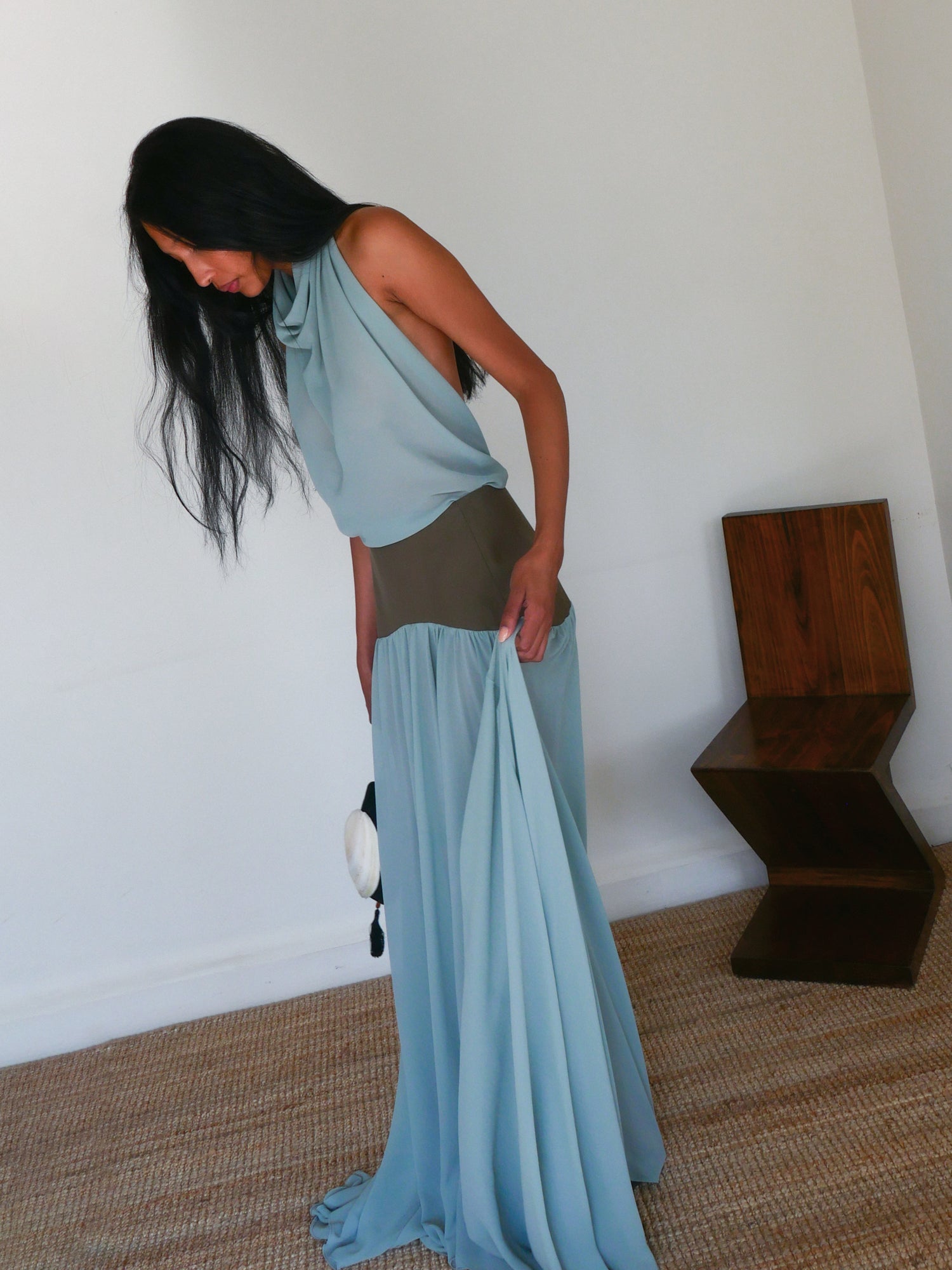 The Georgette Scarf Top